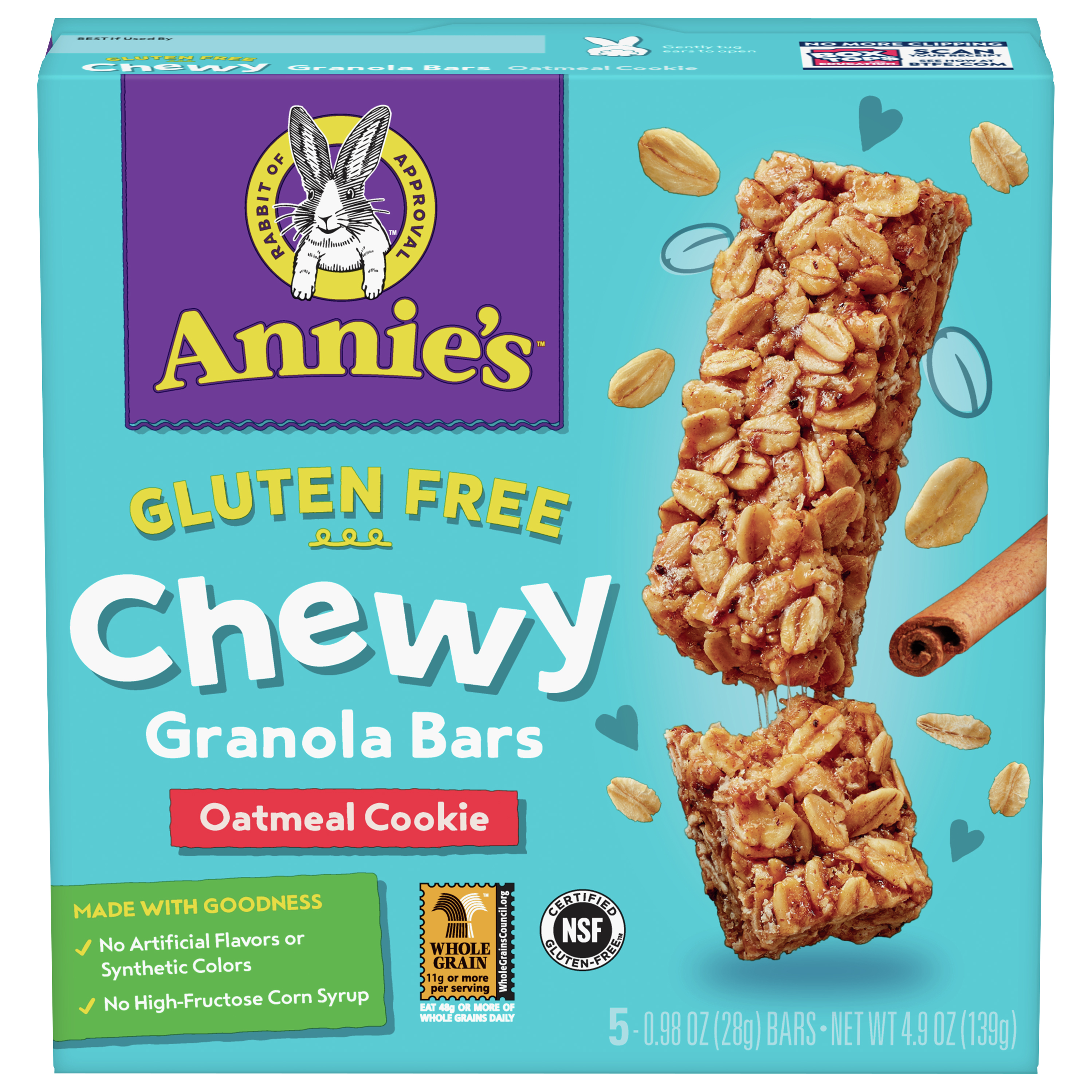 Granola Bars, Oatmeal Cookie, Chewy