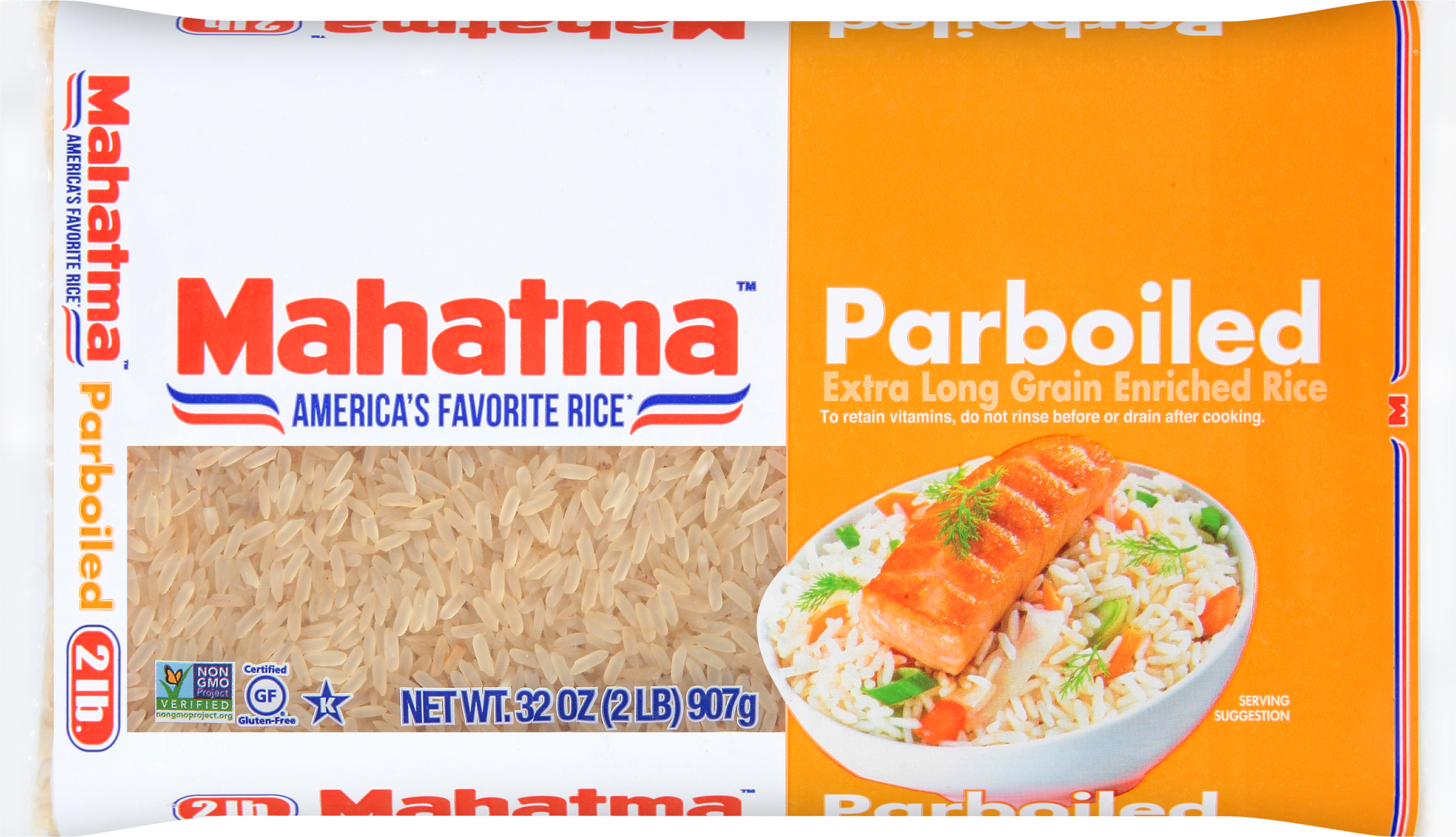Rice, Parboiled, Extra Long Grain, Enriched