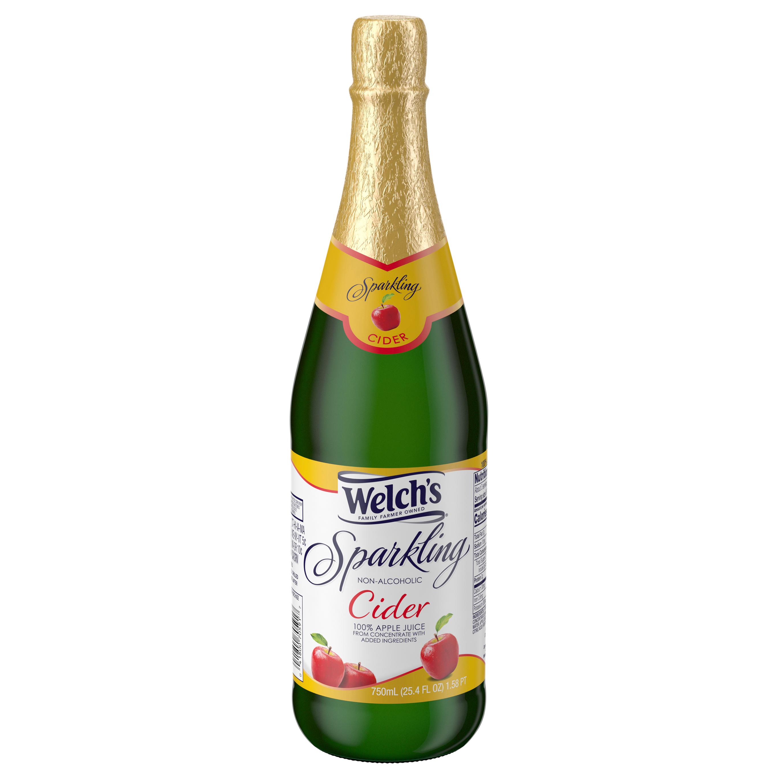 100% Apple Juice, Cider, Sparkling, Non-Alcoholic