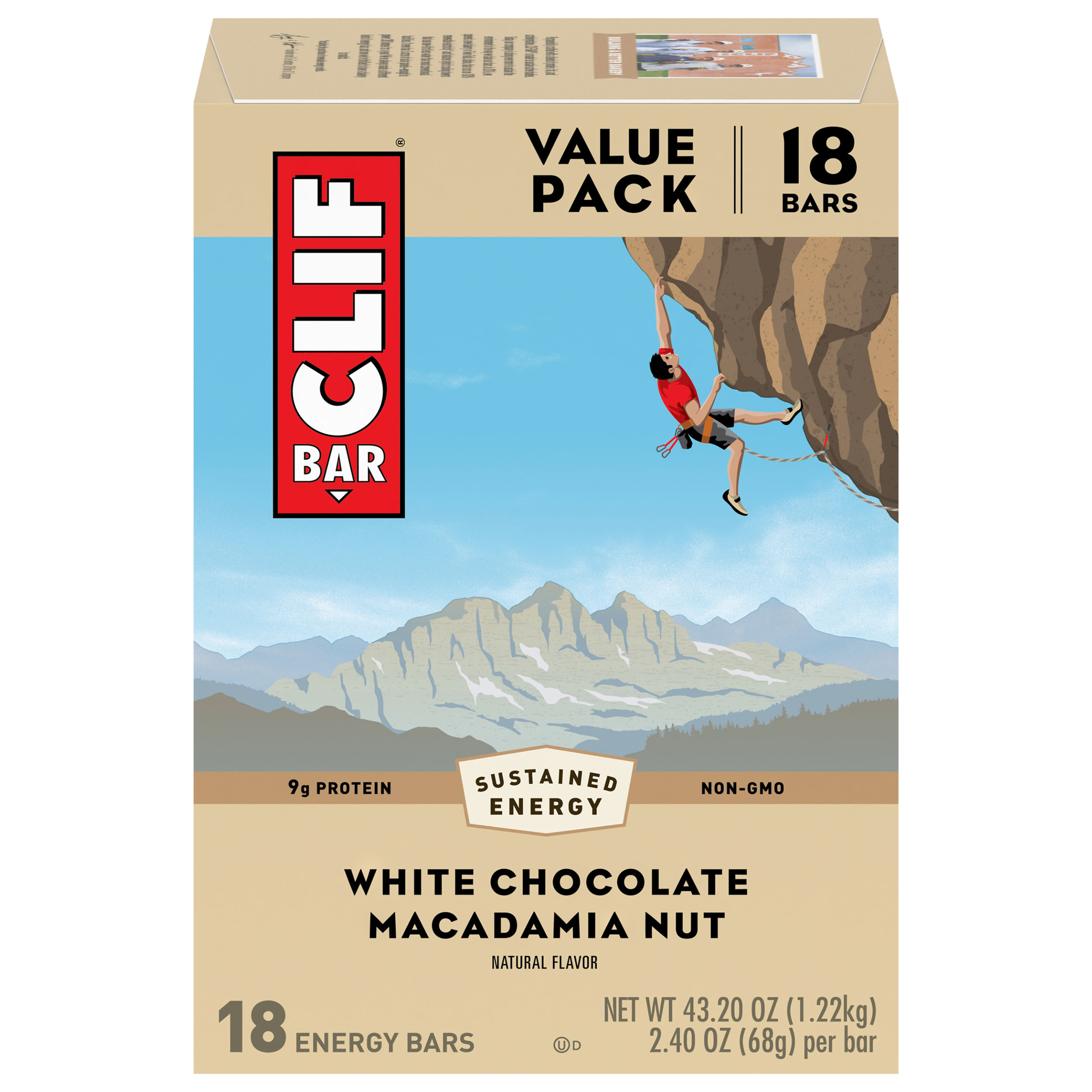 Energy Bar, White Chocolate Macadamia Nut, Value Pack