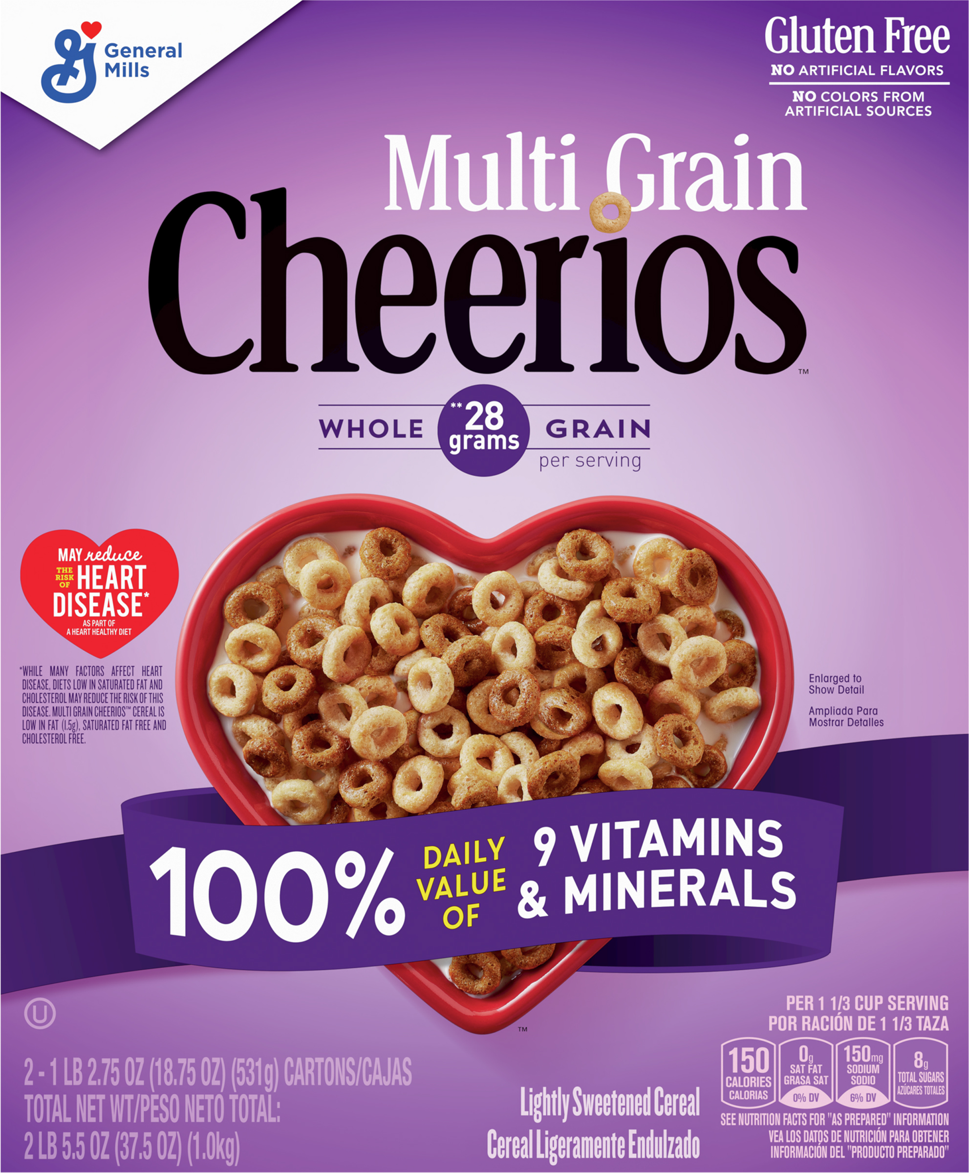 Multigrain Cereal Cheerios Carbs Bargain Sale