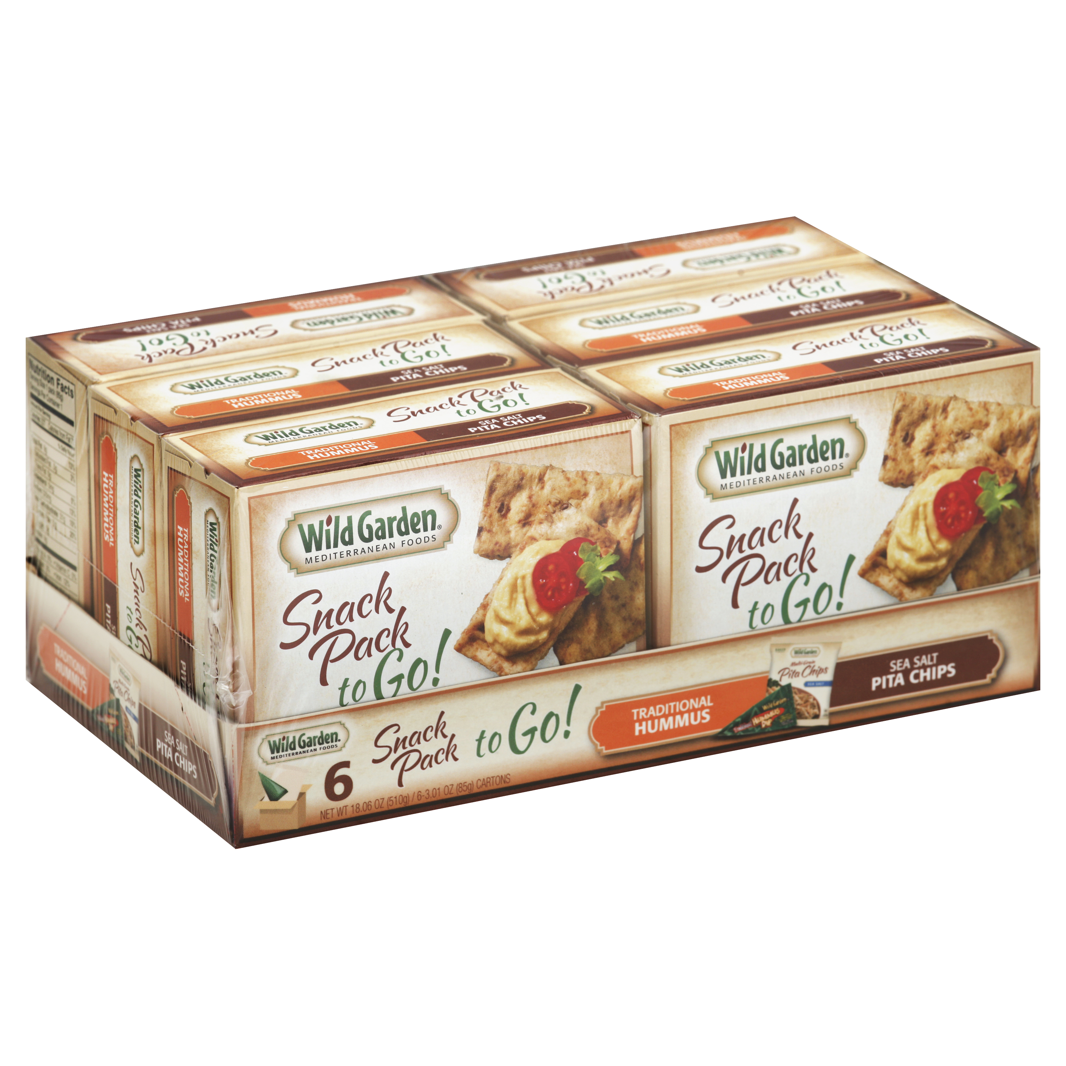 Wild Garden Snack Pack 6 Ea