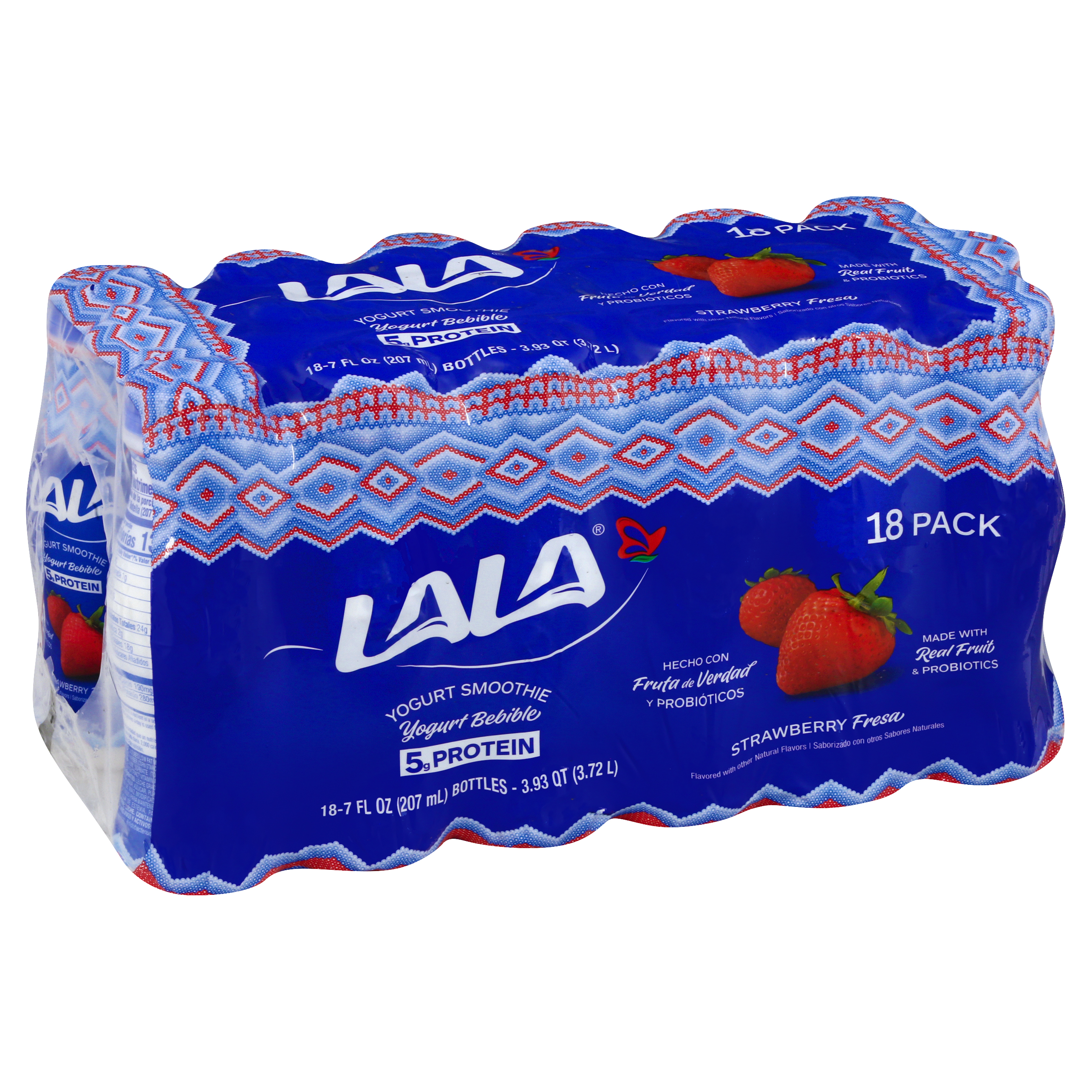 Lala 18 Pack Strawberry Yogurt Smoothie 18 Ea