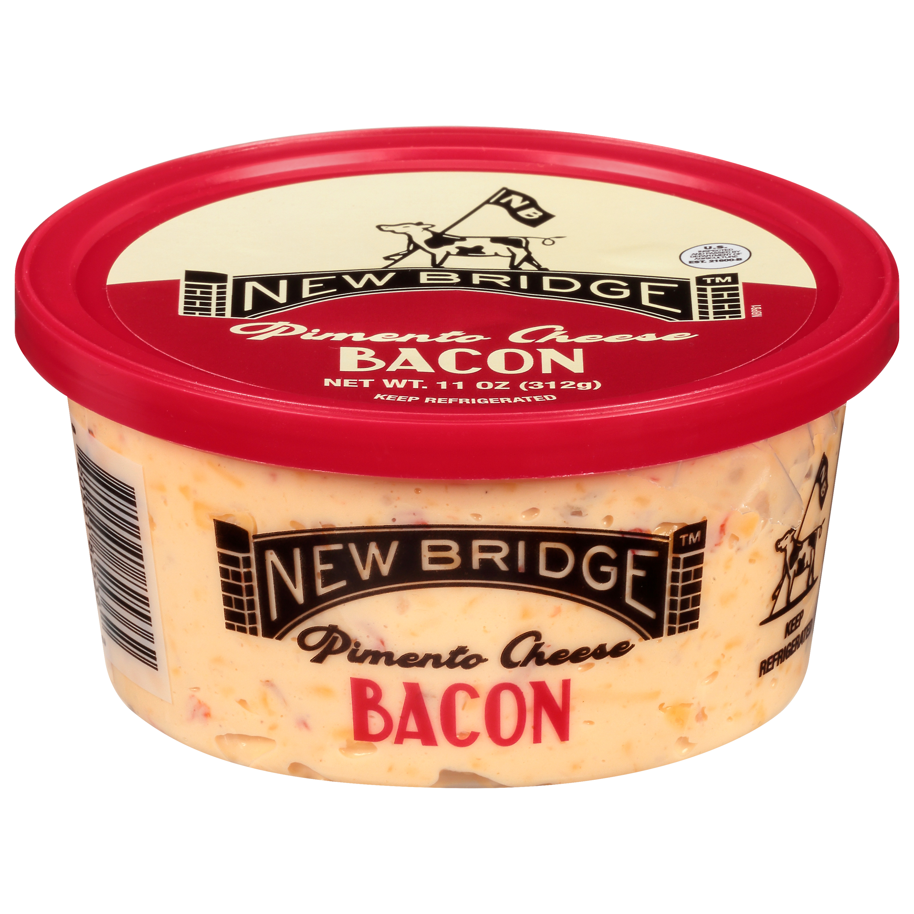 New Bridge Bacon Pimento Cheese 11 Oz