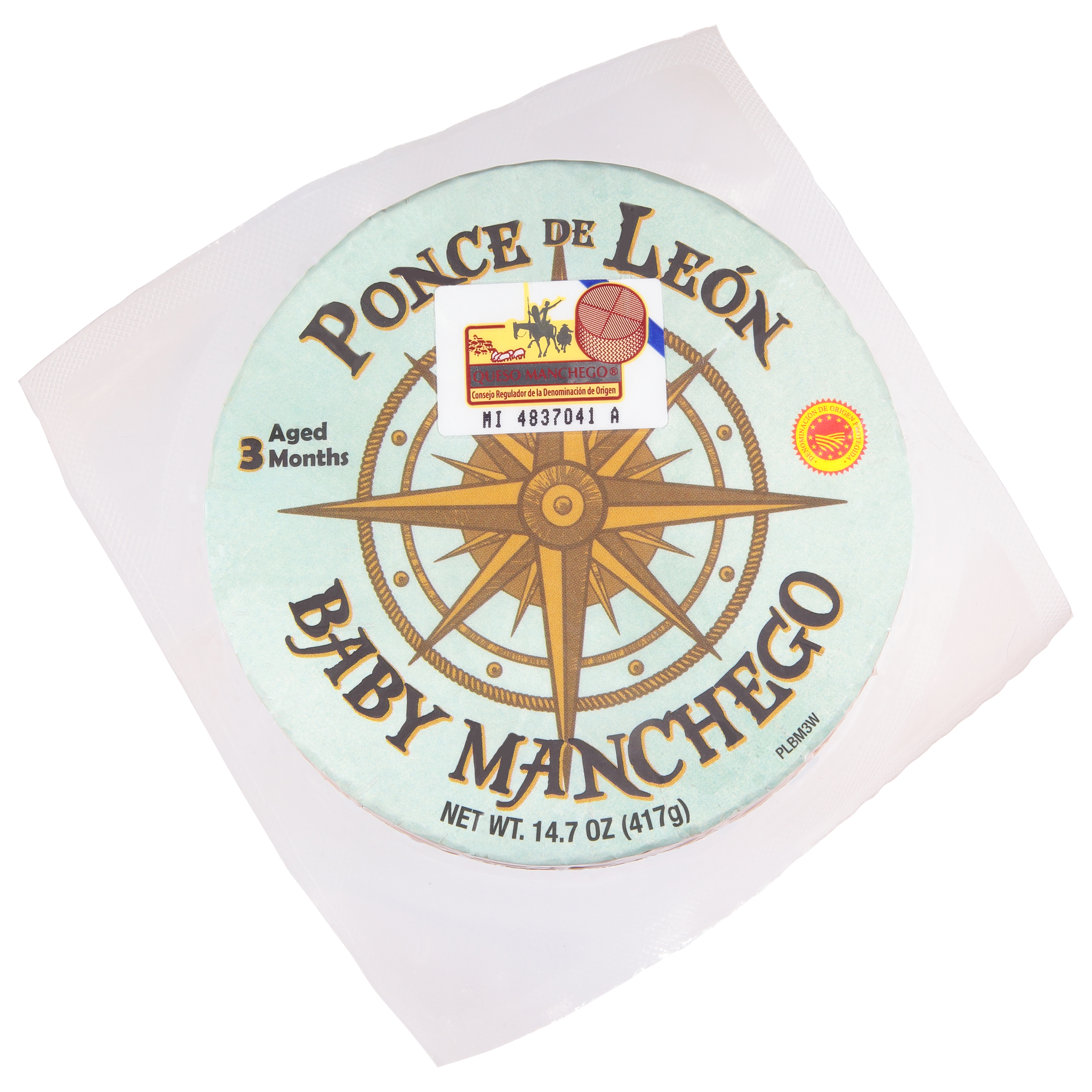 Ponce De Leon Baby Manchego Cheese 14.7 Oz