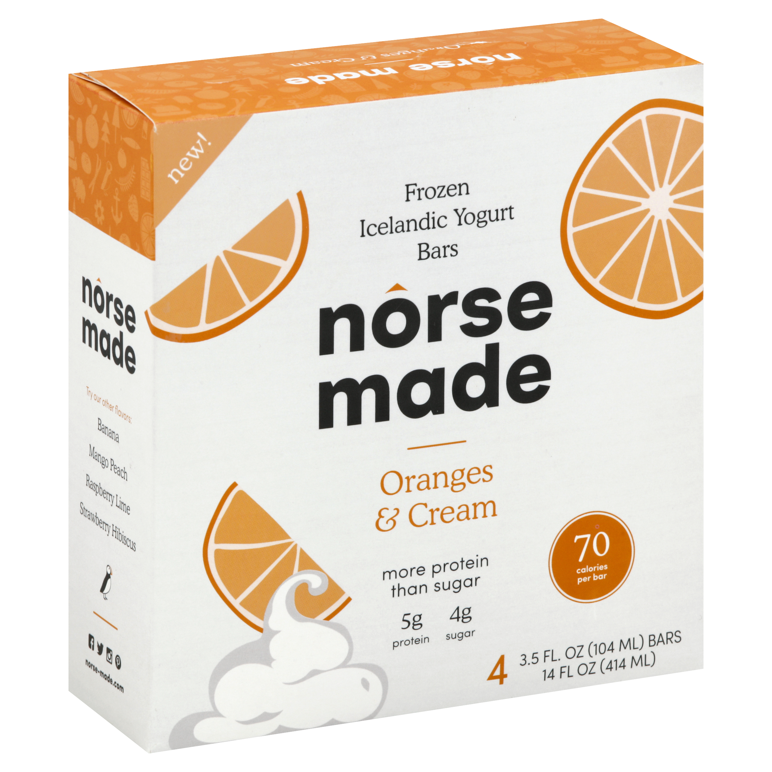 Norse Made Yogurt Bars 4 Ea