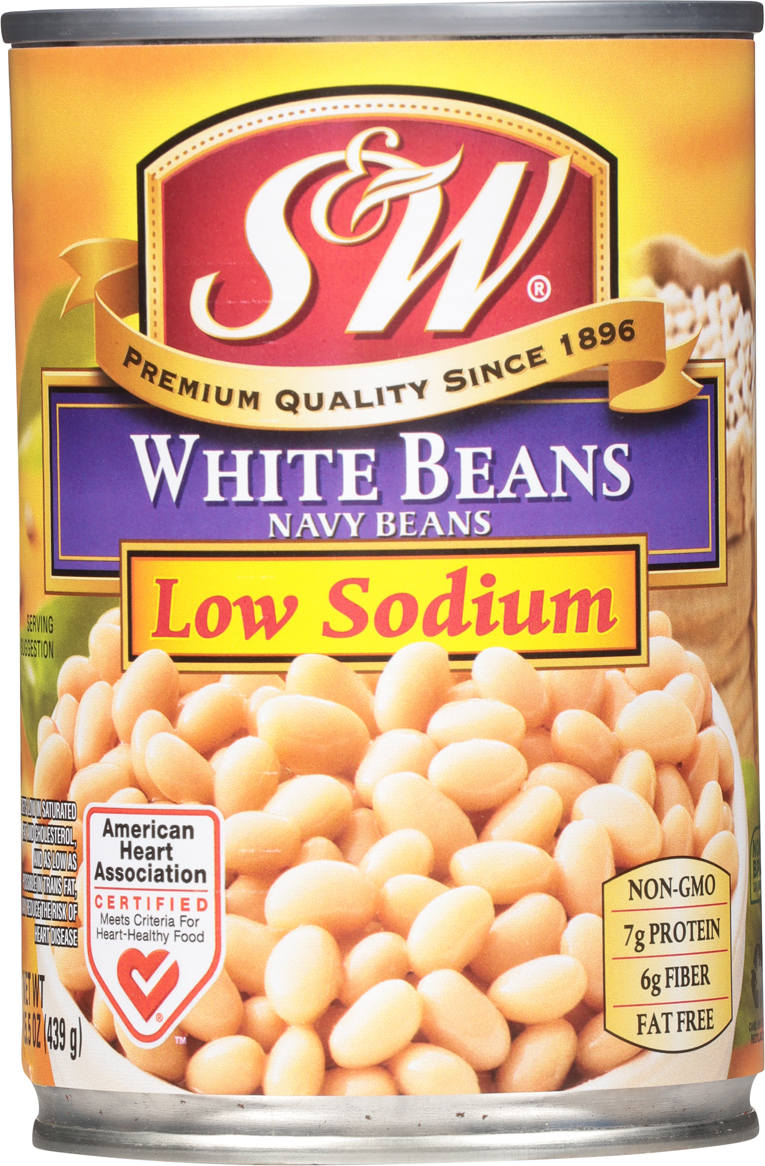 White Beans, Low Sodium, Navy Beans