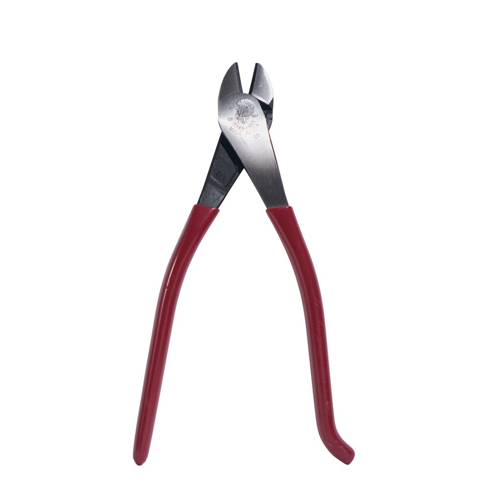 White Cap  Klein Tools 9 High-Lev Diagonal Cutting Pliers Rebar Work