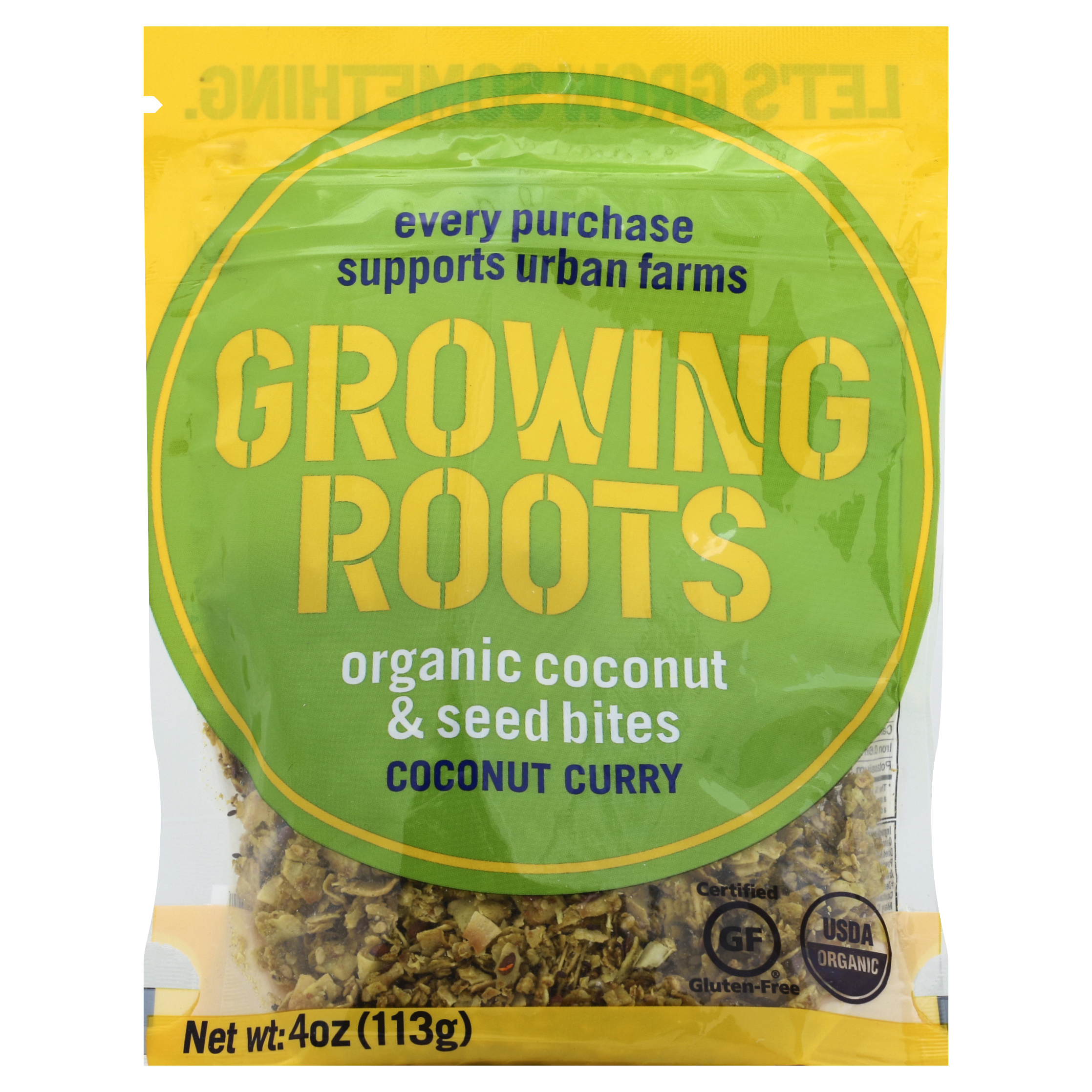 Growing Roots Coconut & Seed Bites 4 Oz