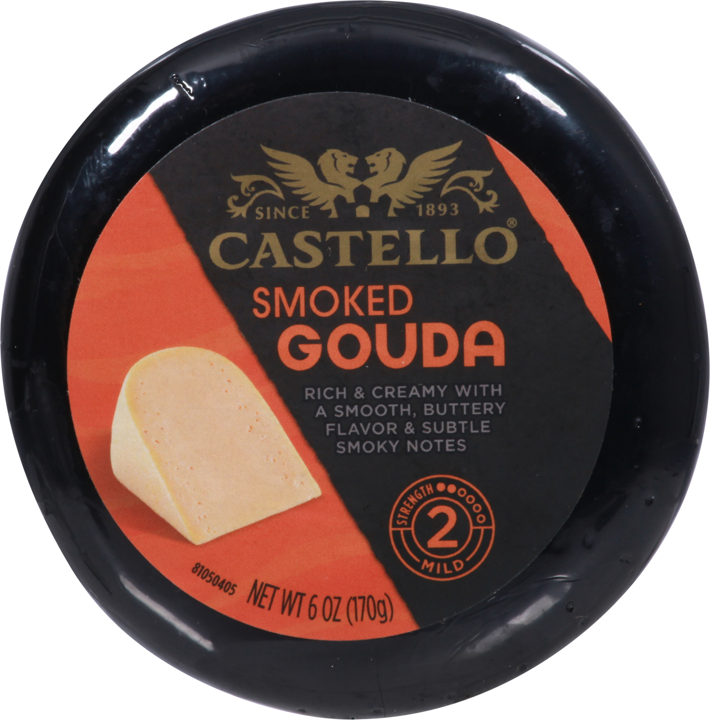 Cheese, Gouda, Smoked, Mild