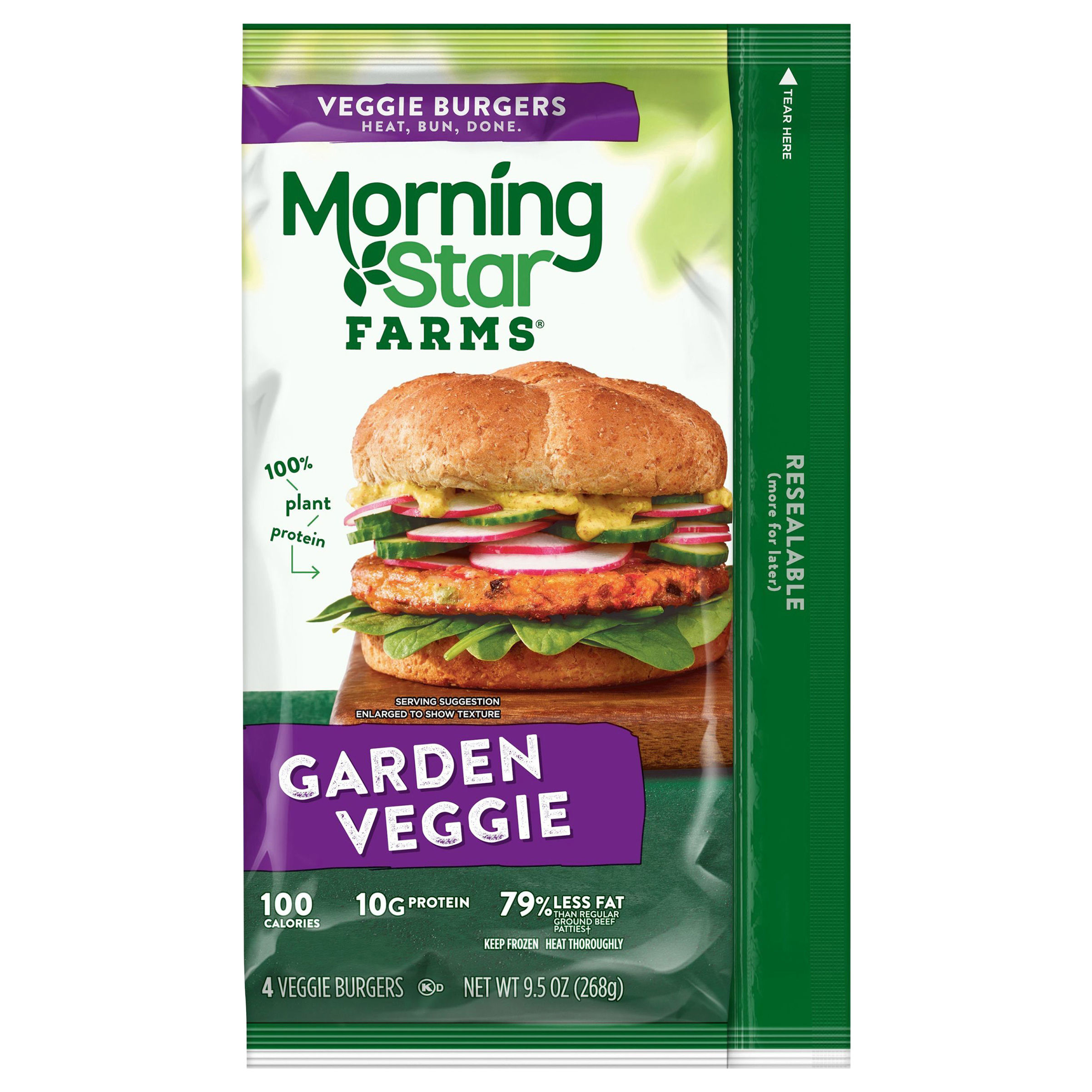 Veggie Burgers, Garden Veggie