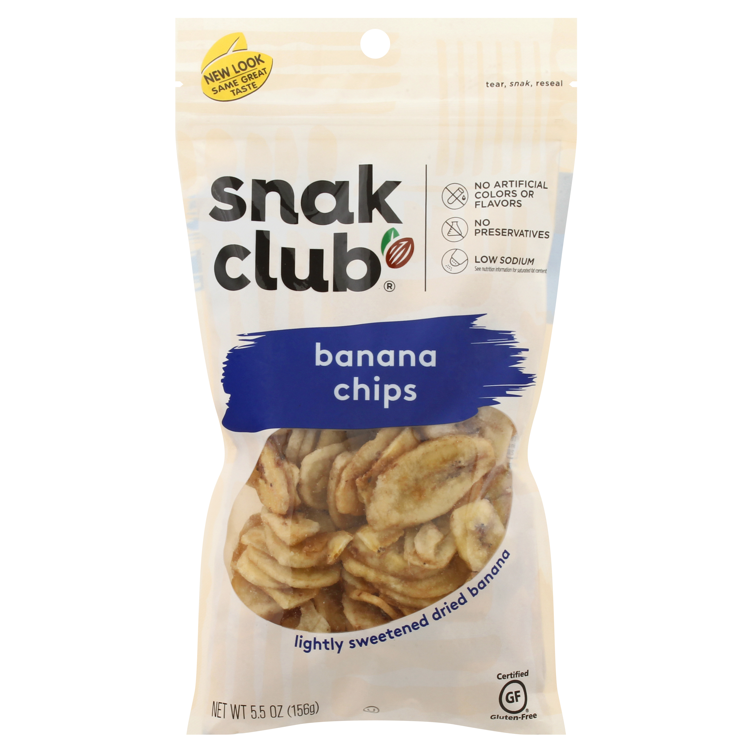 Snak Club Banana Chips 5.5 Oz