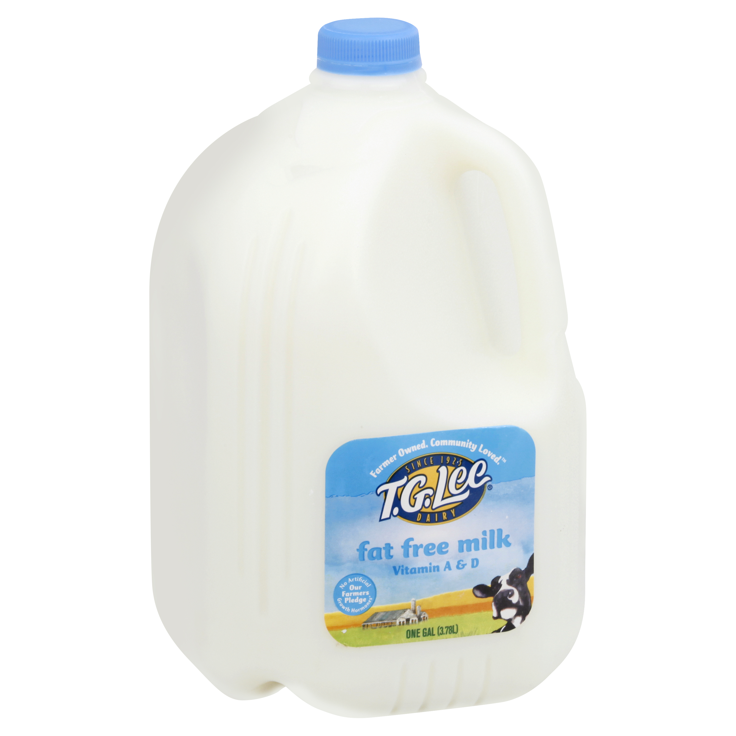 T.g. Lee Fat Free Milk 1 Gl
