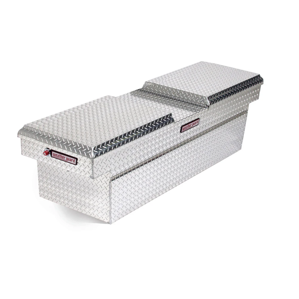 WEATHER GUARD Cross Box Aluminum Clear