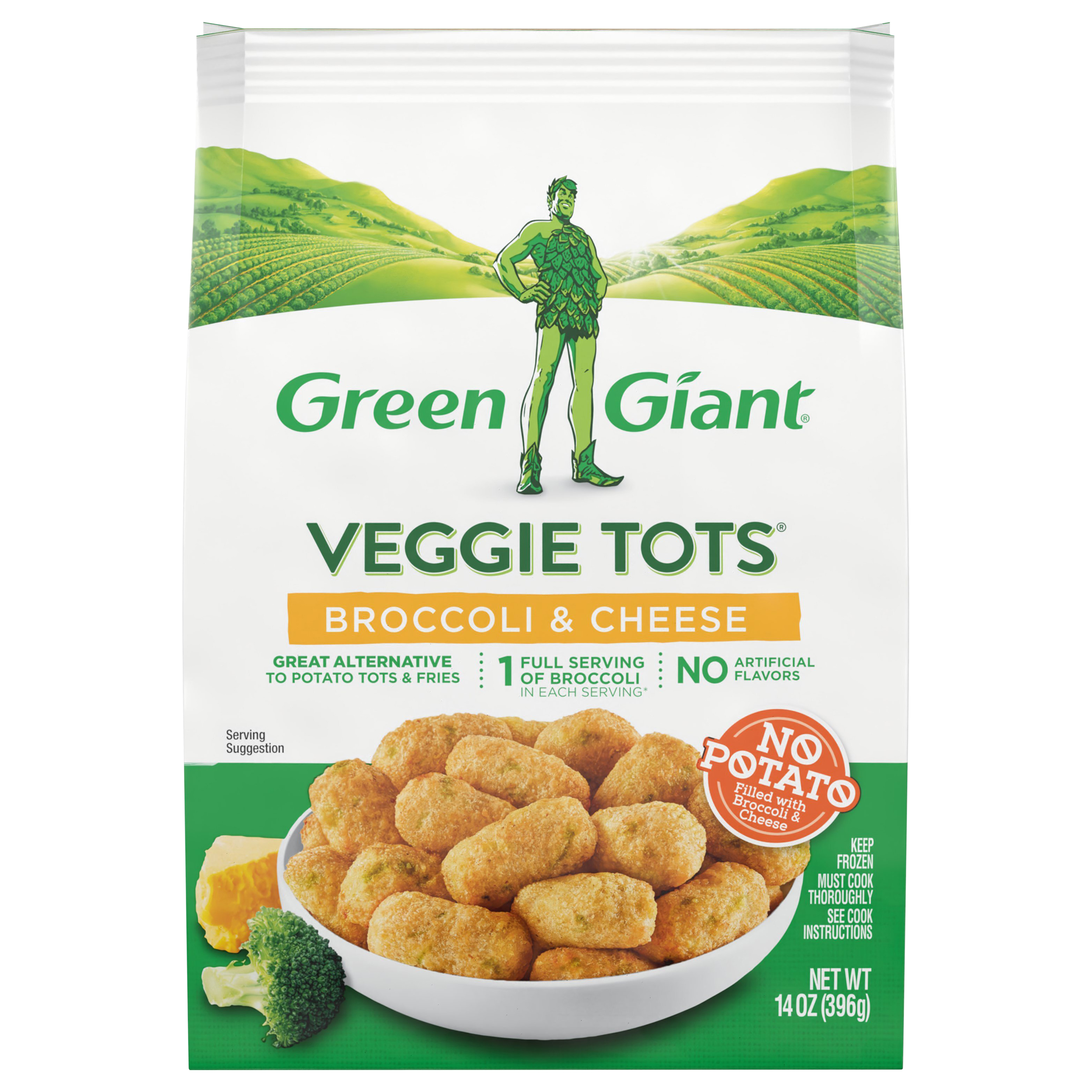 Veggie Tots, Broccoli & Cheese