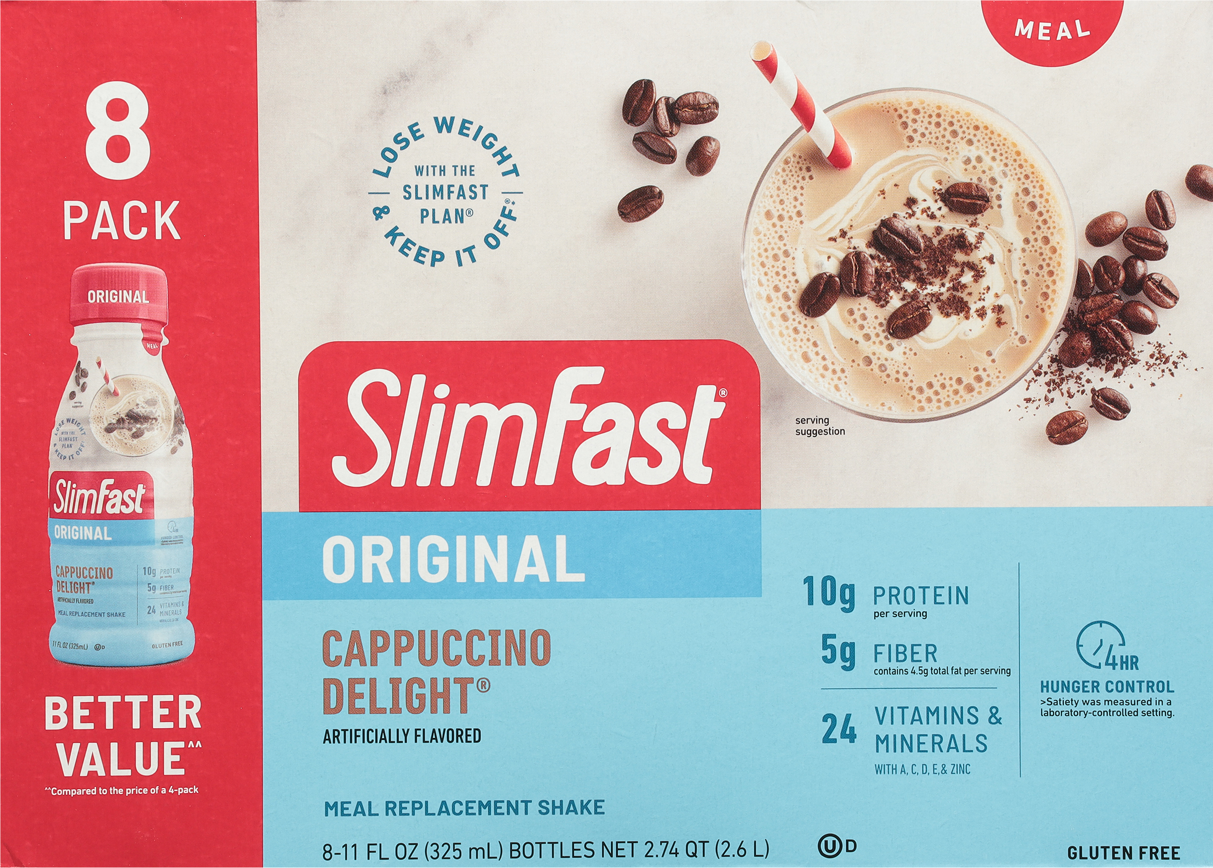 Meal Replacement Shake, Cappuccino Delight