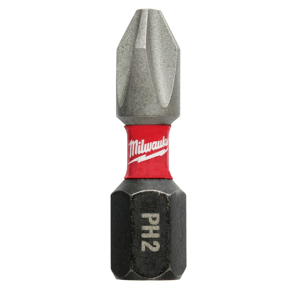 White Cap | Milwaukee #2 25 Piece Phillips Tic-Tac Bit Tip