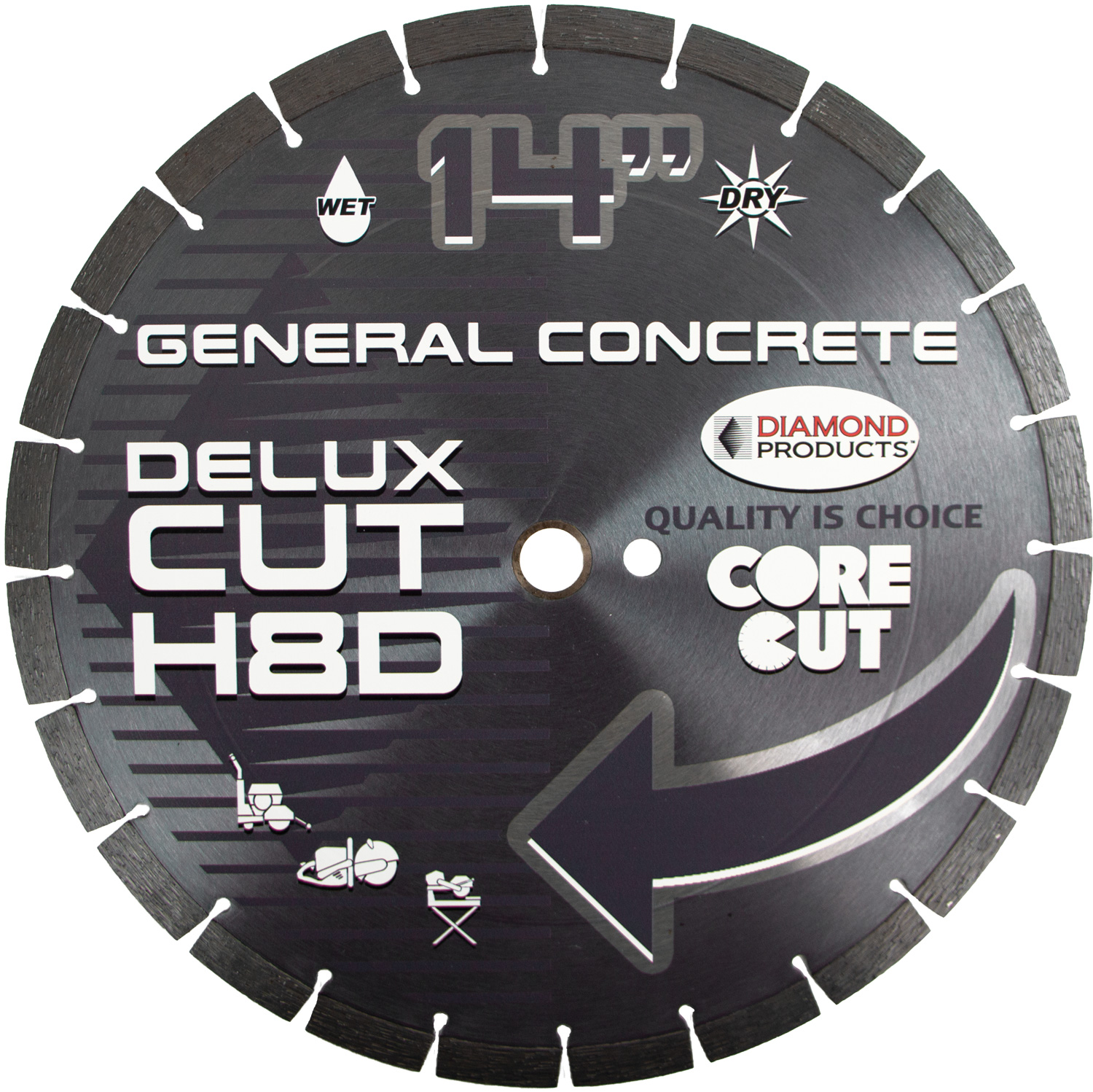 Diamond Saw Blades - White Cap