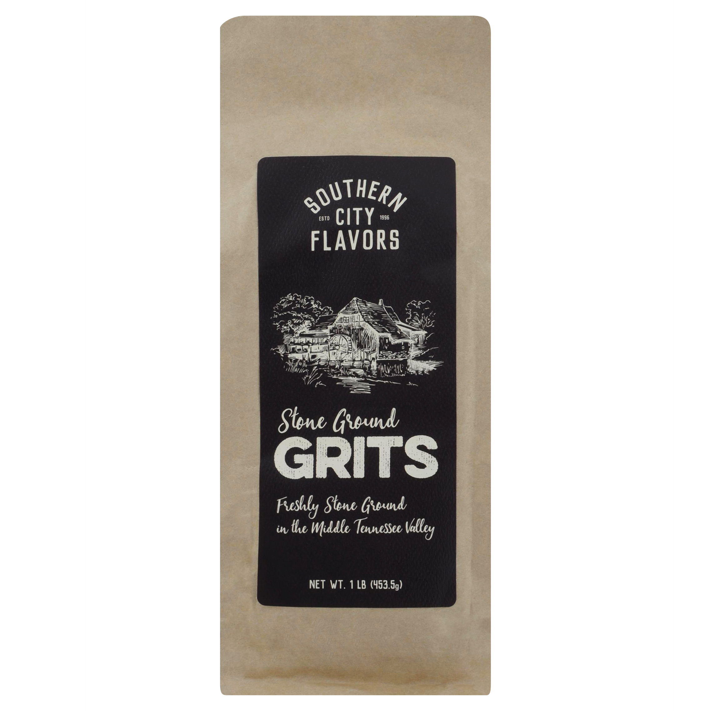 Southern City Flavors Stone Ground Grits 1 Lb