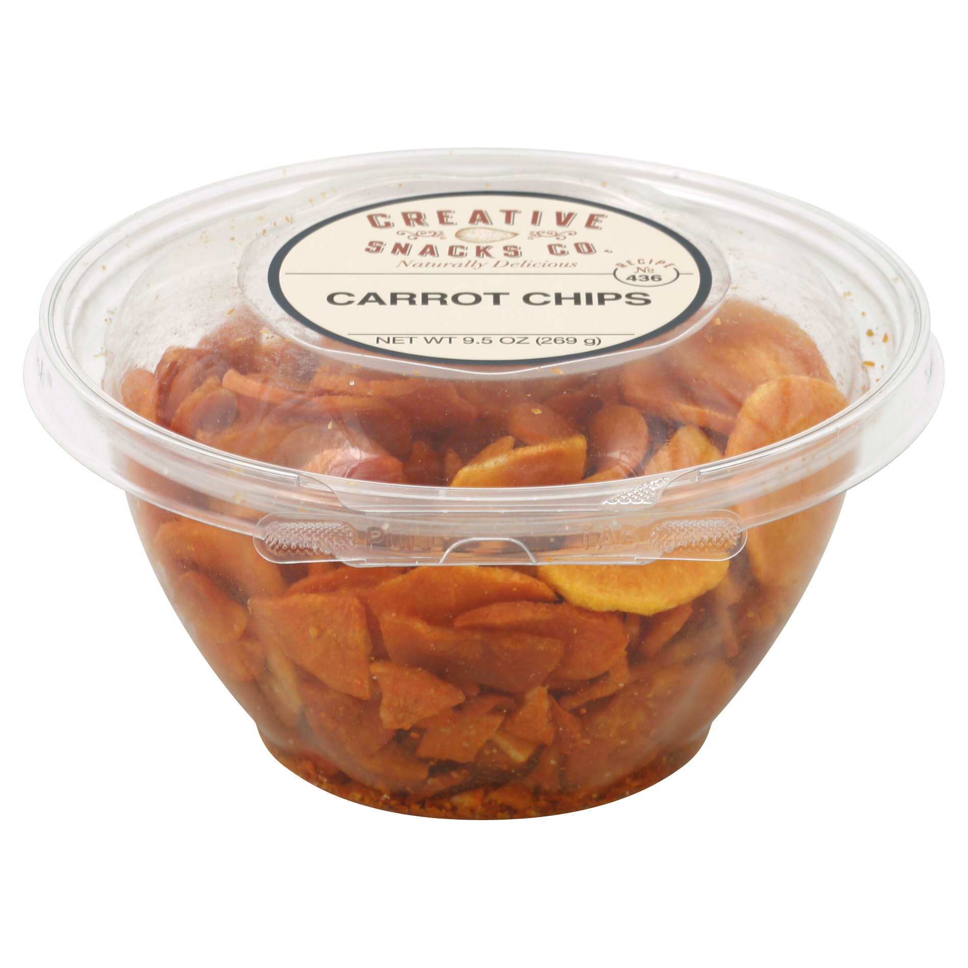 Creative Snacks Carrot Chips 9.5 Oz