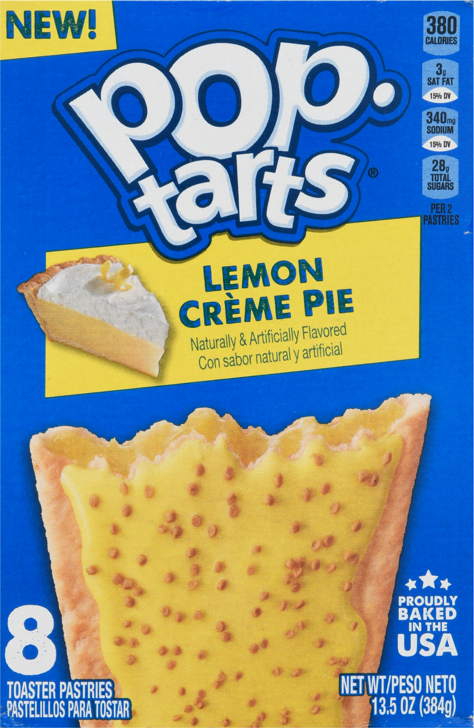 Toaster Pastries, Lemon Creme Pie