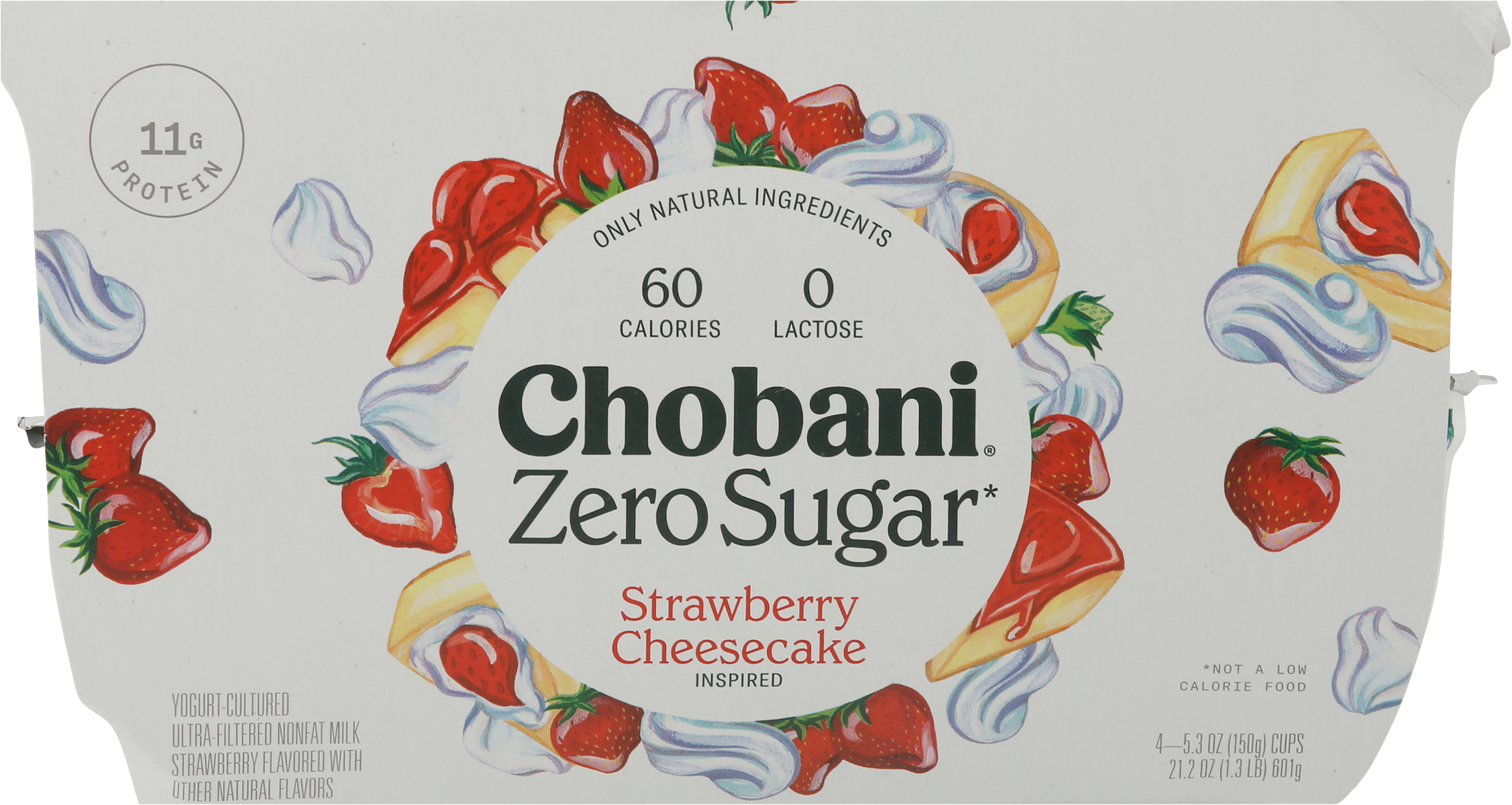 Yogurt, Zero Sugar, Strawberry Cheesecake Inspired