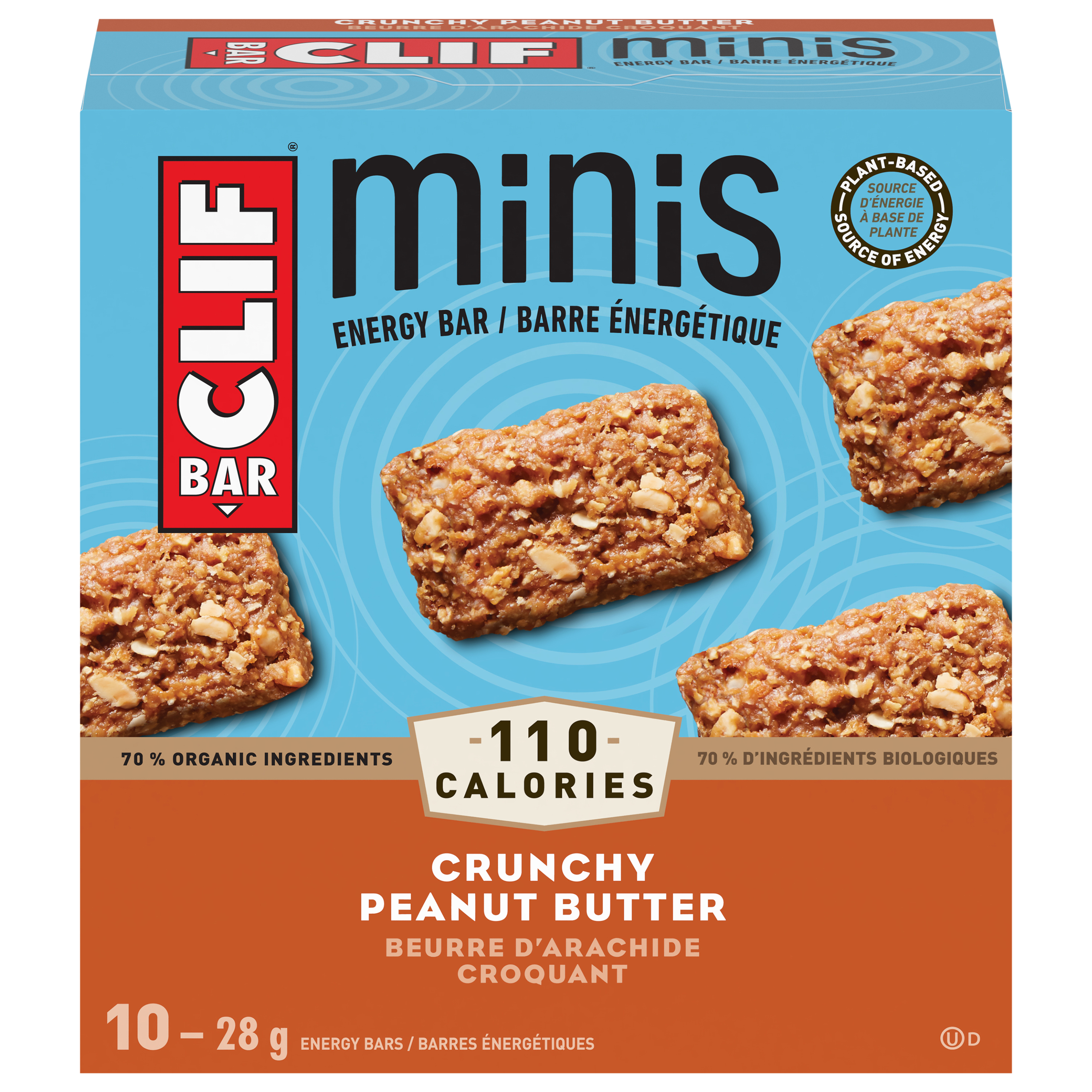 Energy Bars, Crunchy Peanut Butter, Minis