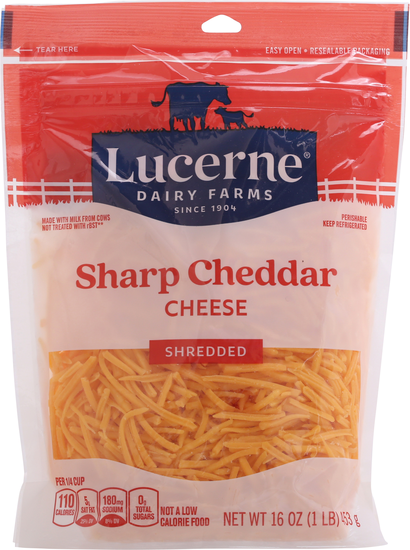 Shredded Cheese, Sharp Cheddar