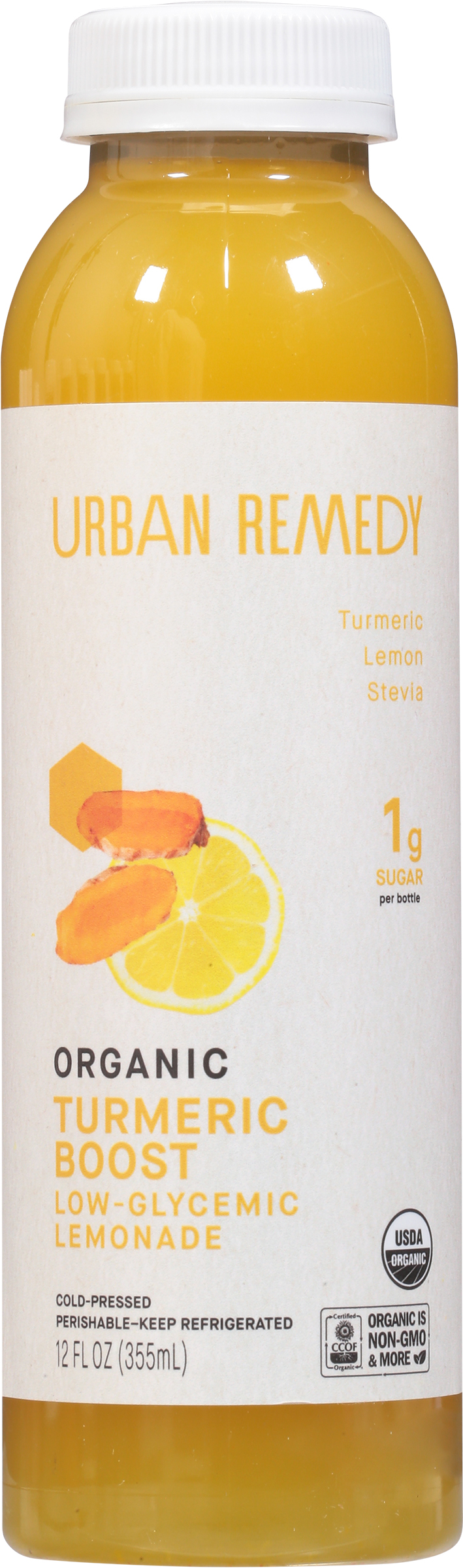Lemonade, Organic, Low-Glycemic, Turmeric Boost
