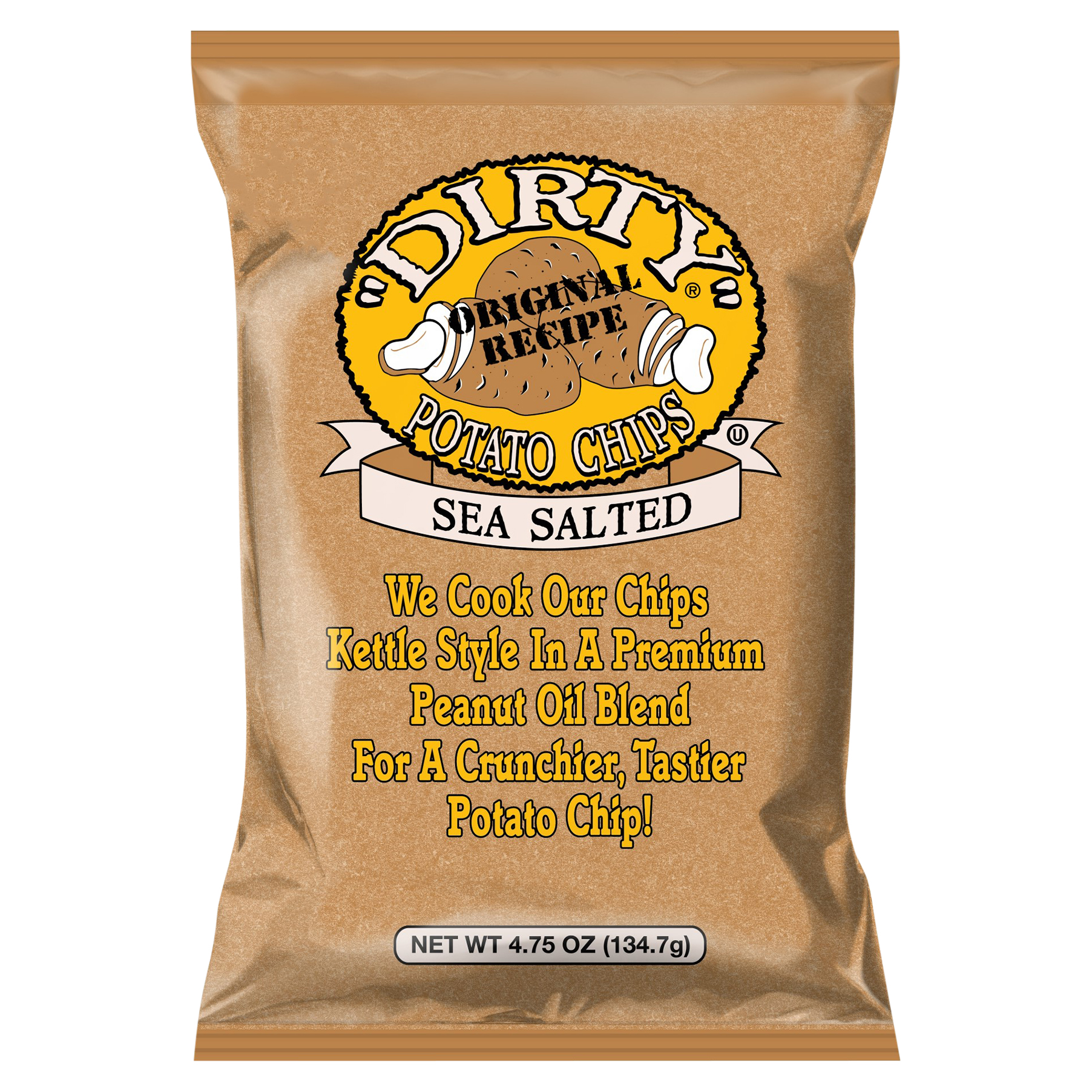 4.75 Oz "dirty" Sea Salted Kettle Potato Chips