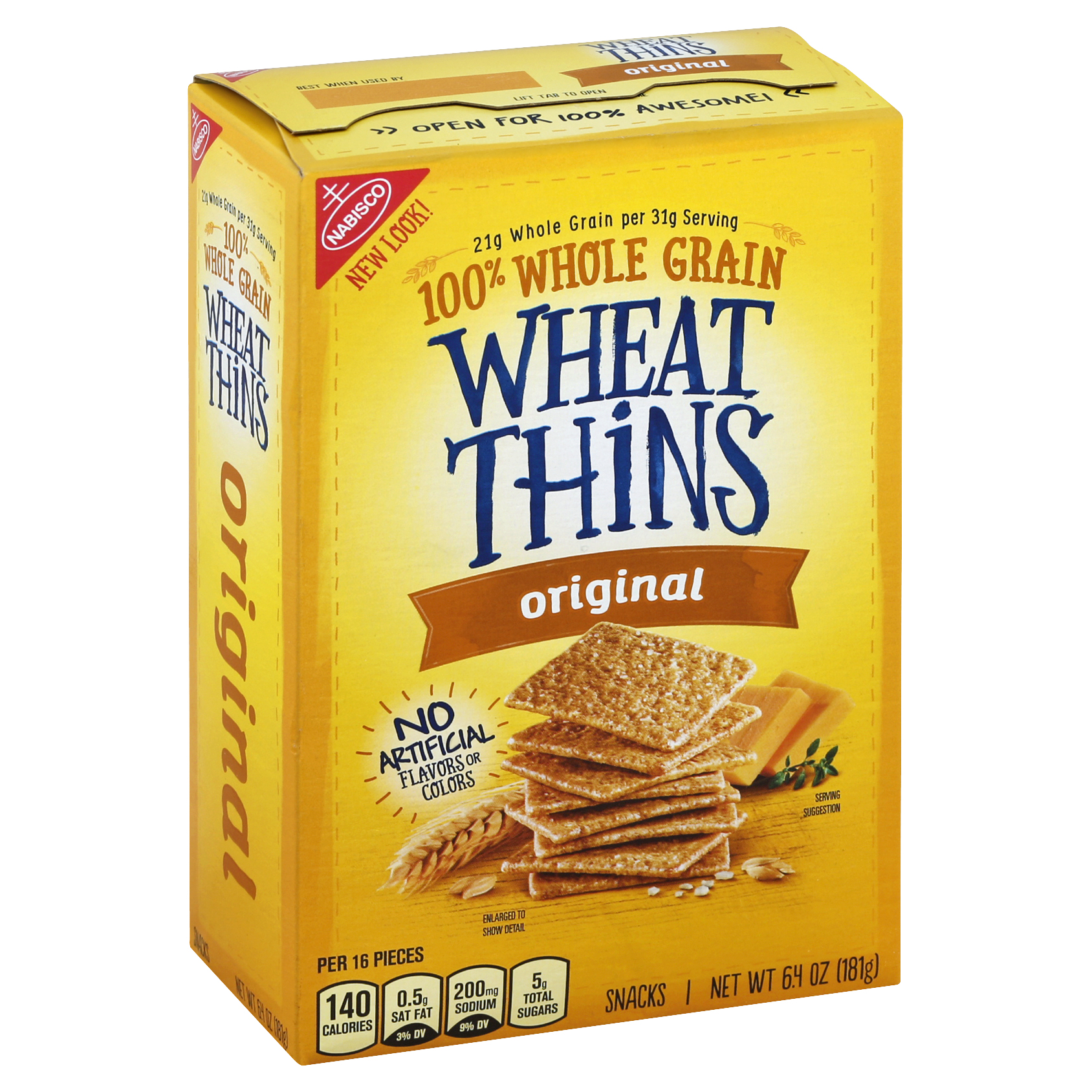 Wheat Thins Snacks 6.4 Oz