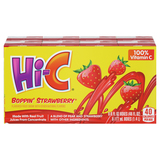 Hi-c Boppin Strawberry Cartons, 6 Fl Oz, 8 Pack image