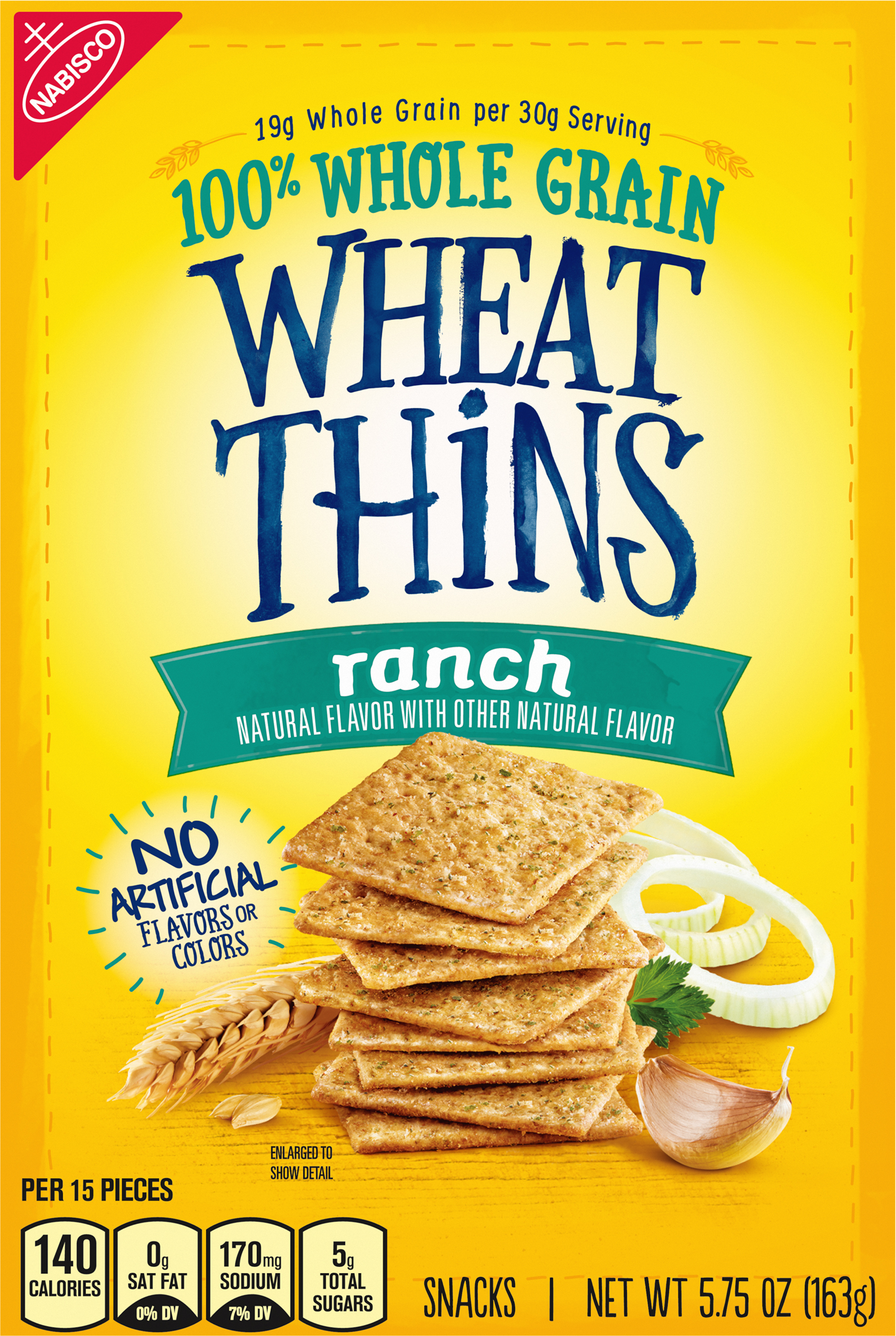 Snacks, 100% Whole Grain, Ranch