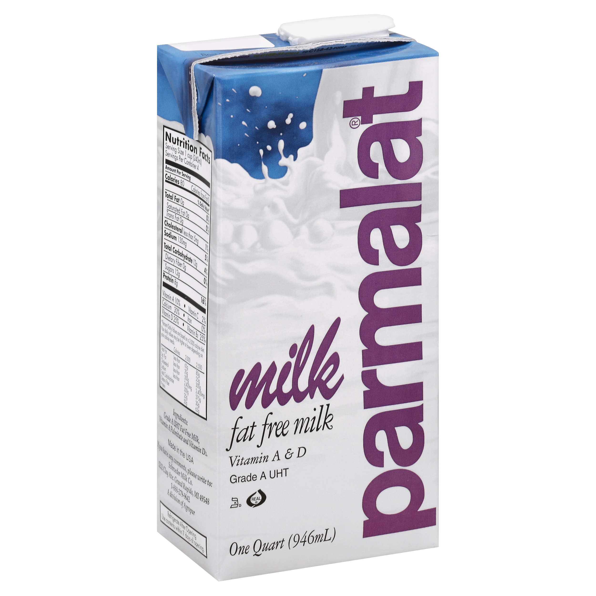 Parmalat Milk 1 Qt