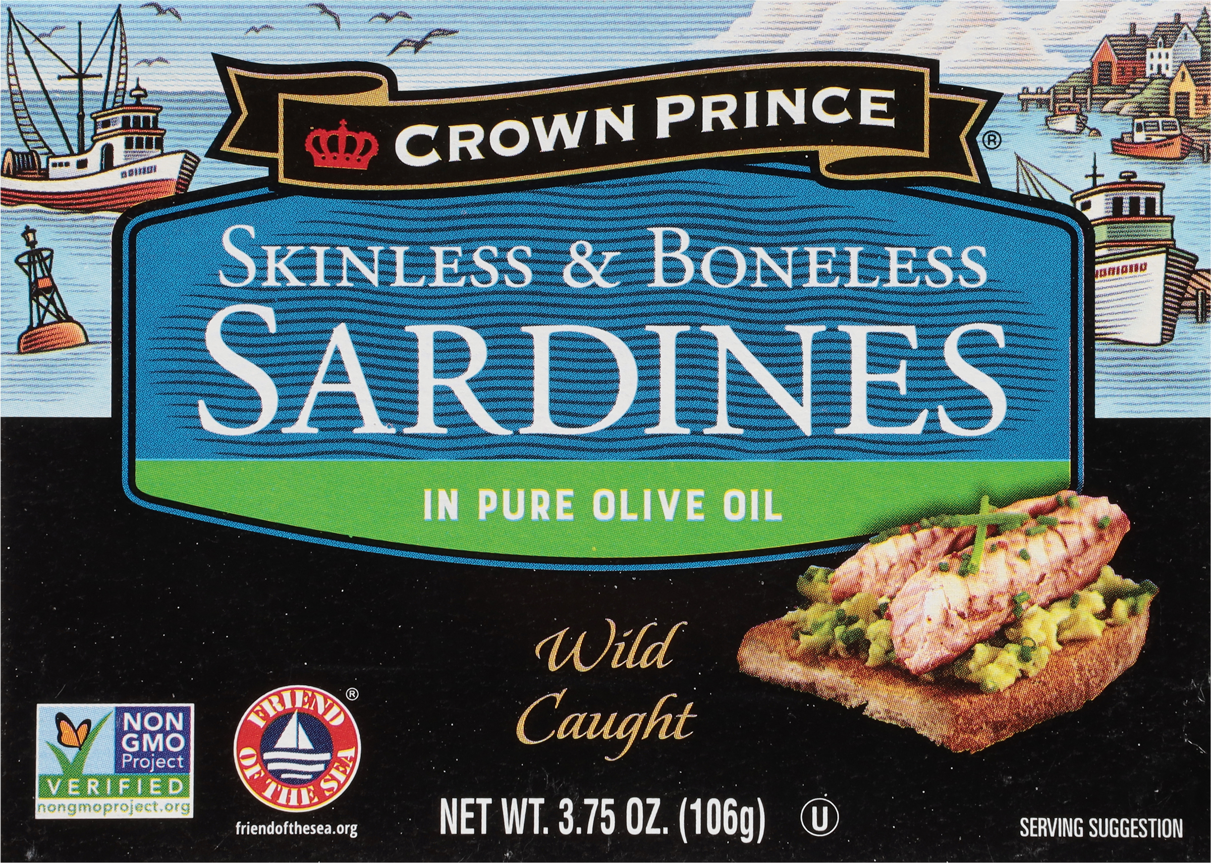 Sardines, Skinless & Boneless