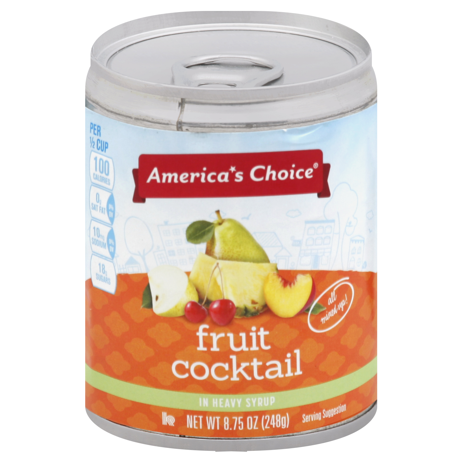 America's Choice Fruit Cocktail 8.75 Oz