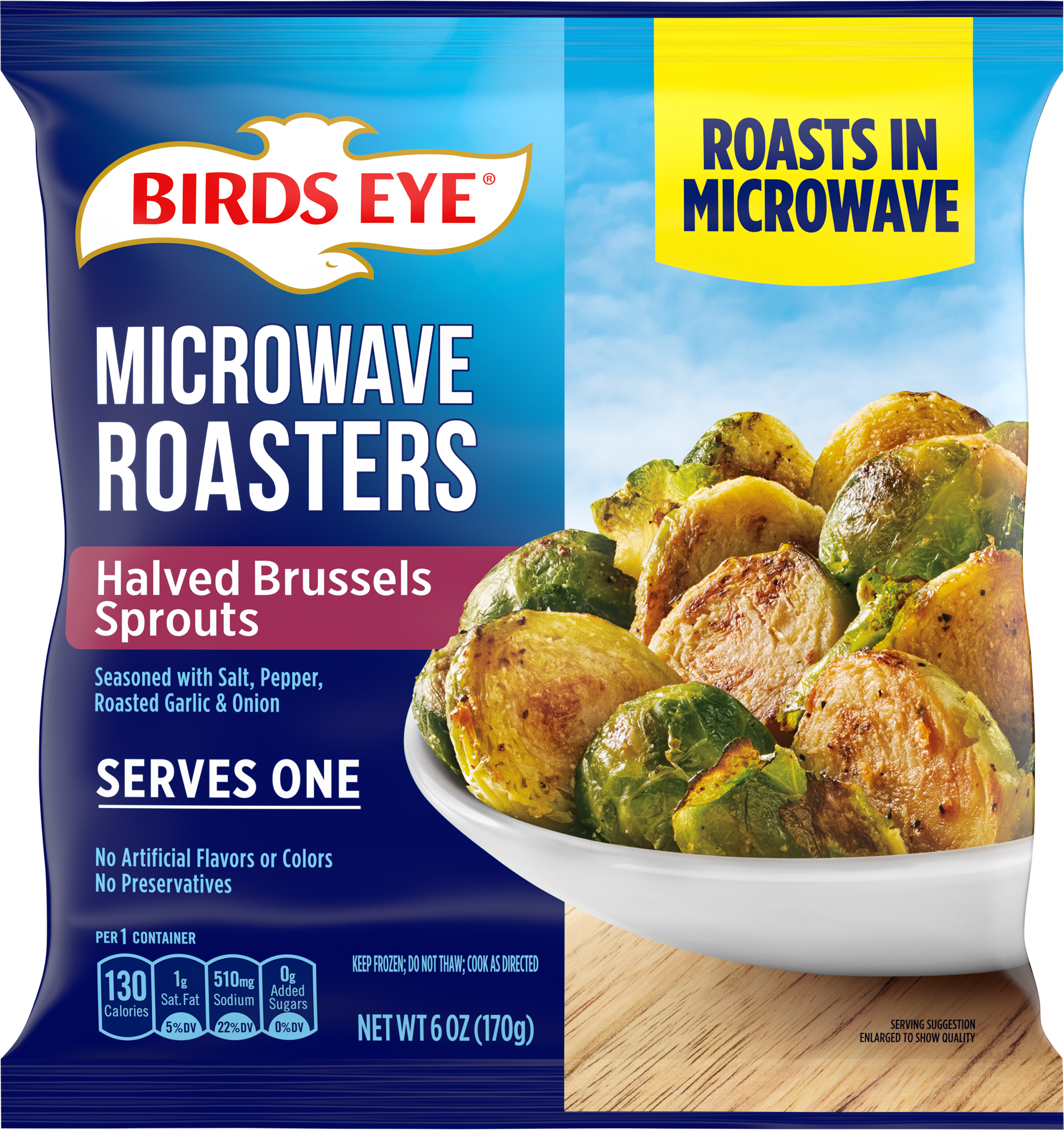 Microwave Roasters, Halved Brussels Sprouts