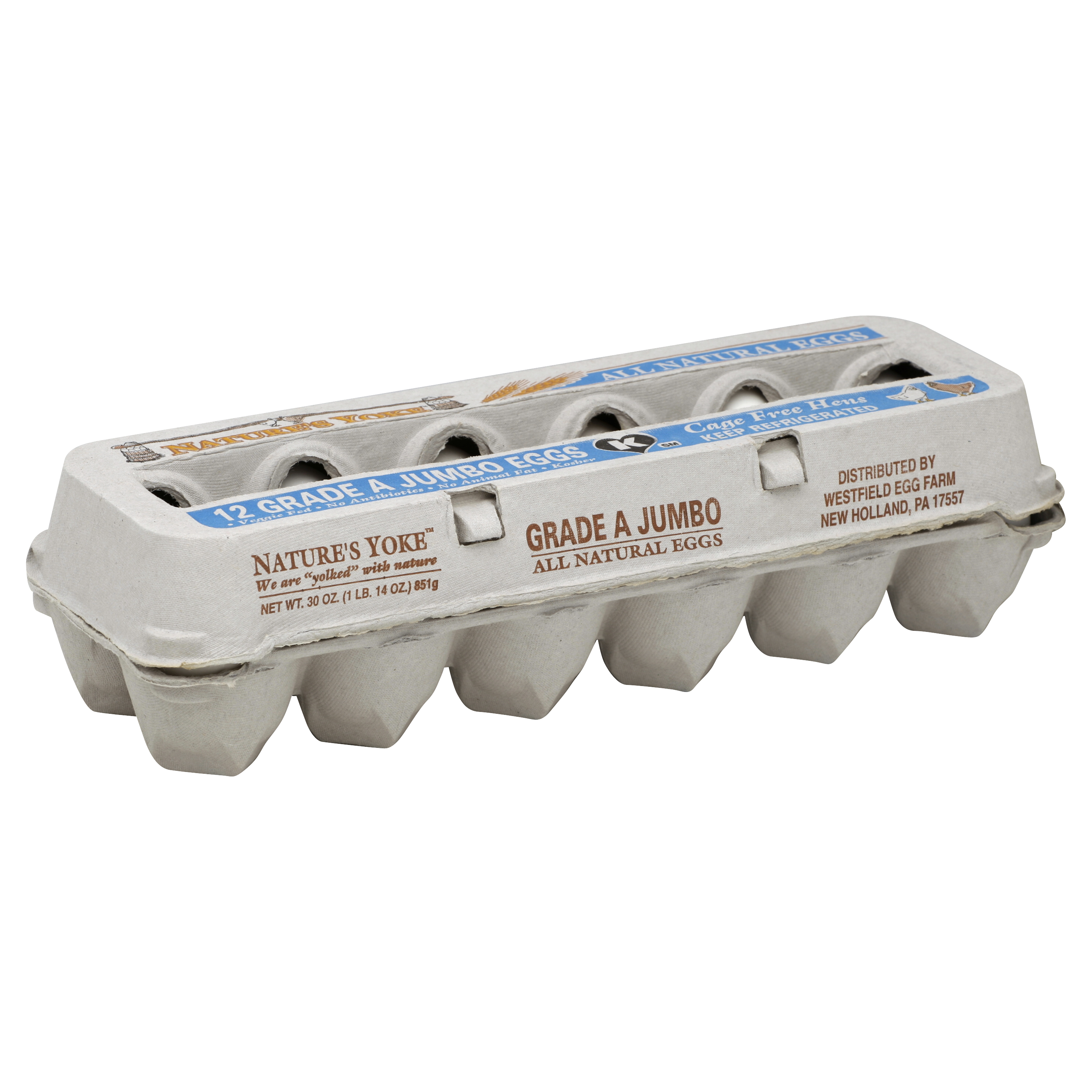 Nature's Yoke Eggs 12 Ea