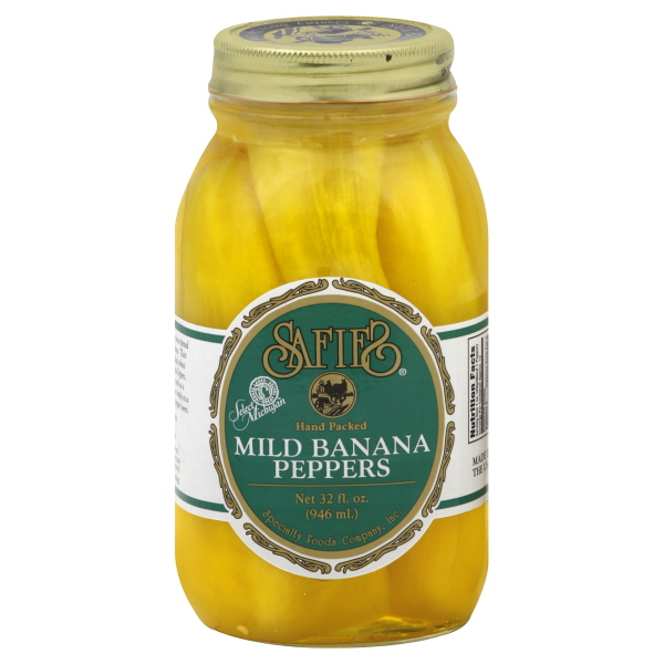 Safies Banana Peppers 32 Oz