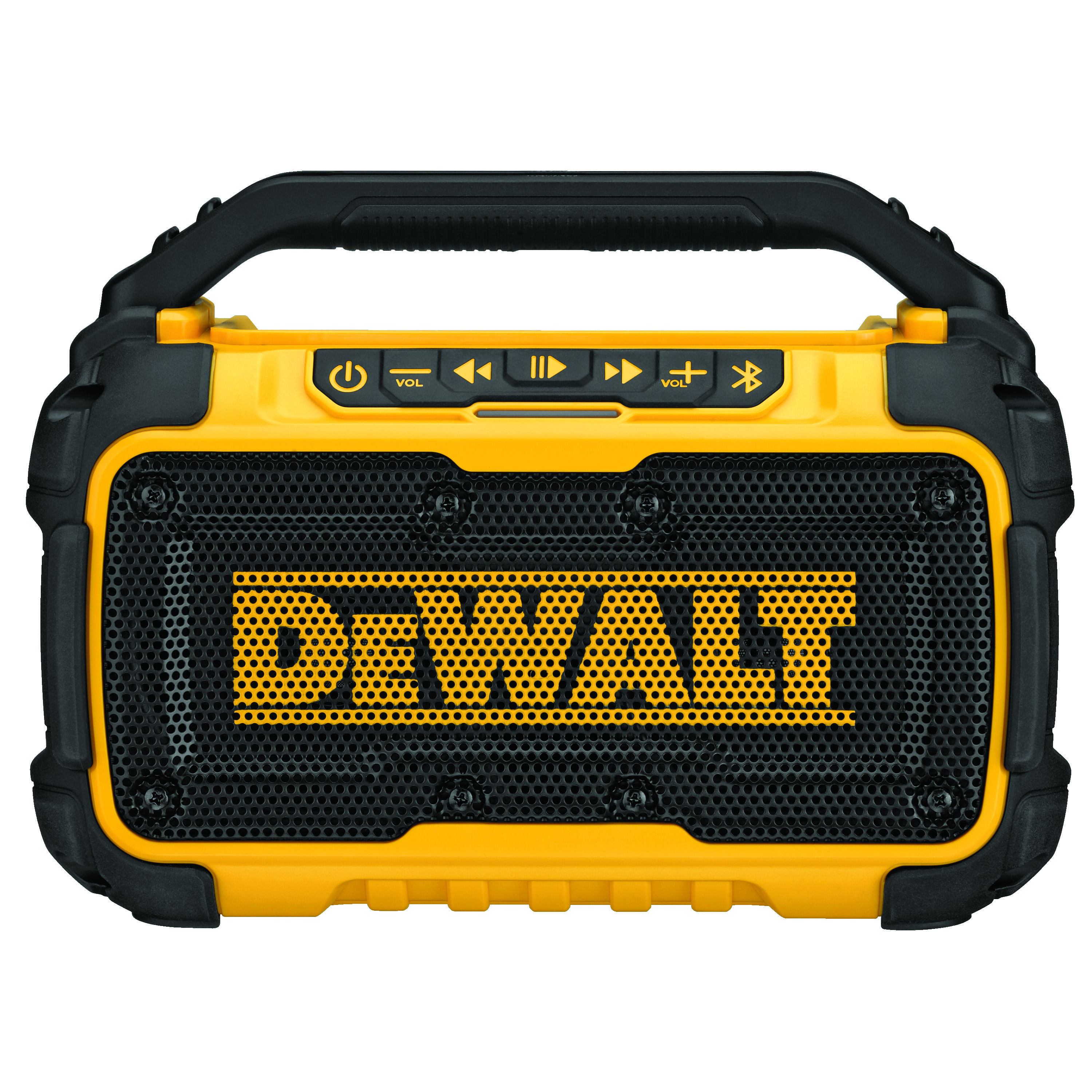 White Cap DEWALT 20V Max Jobsite Bluetooth Speaker