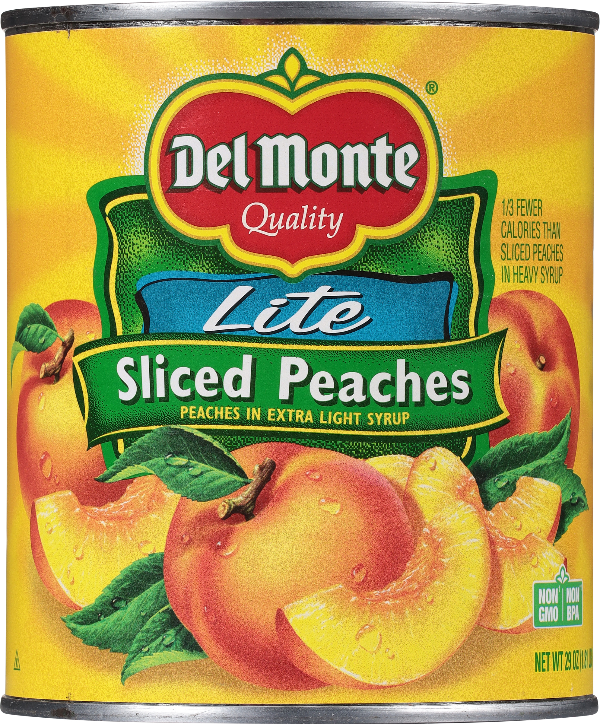 Peaches, Sliced, Lite