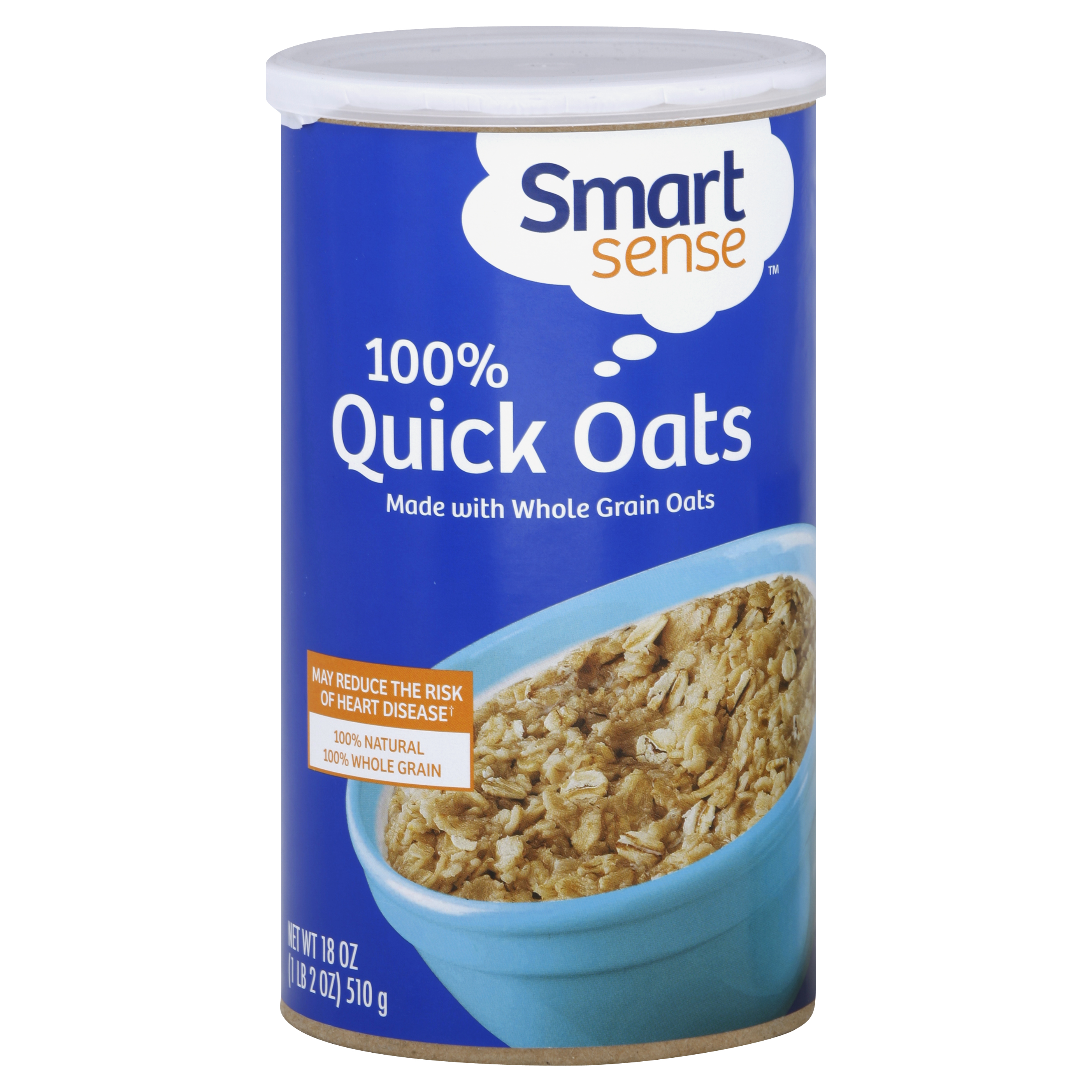 Smart Sense Quick Oats 18 Oz