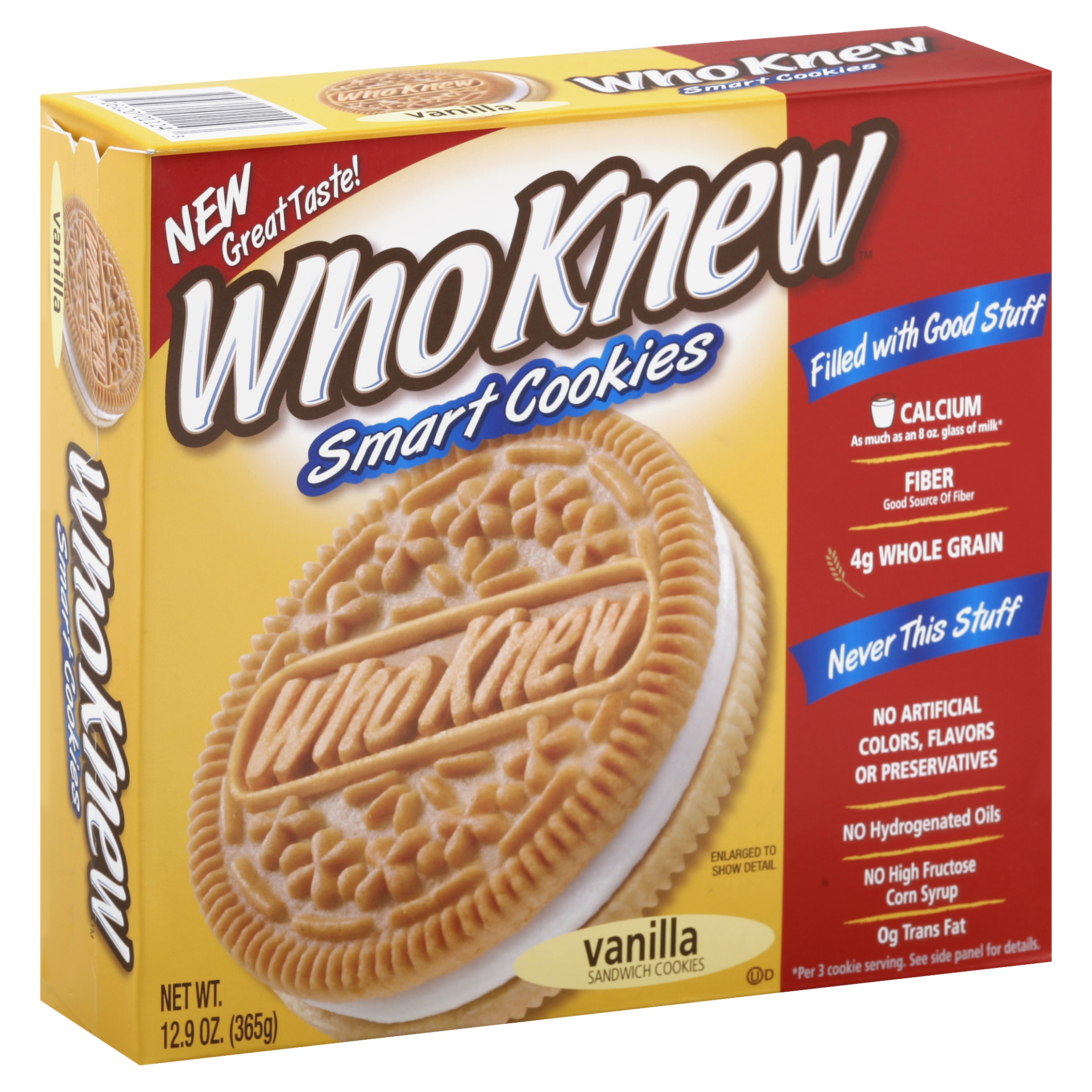 Whoknew Cookies 12.9 Oz