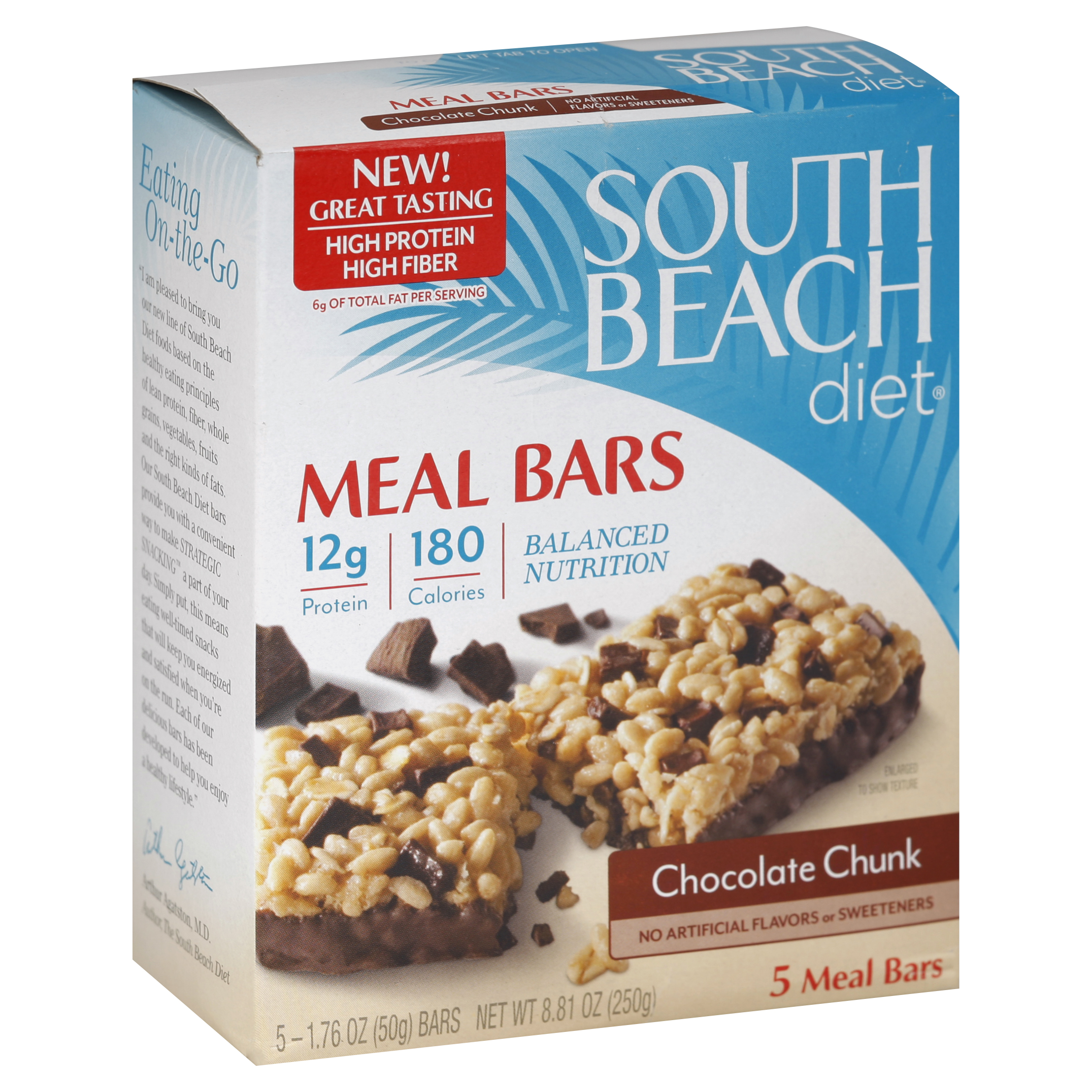 South Beach Diet Meal Bars 5 Ea