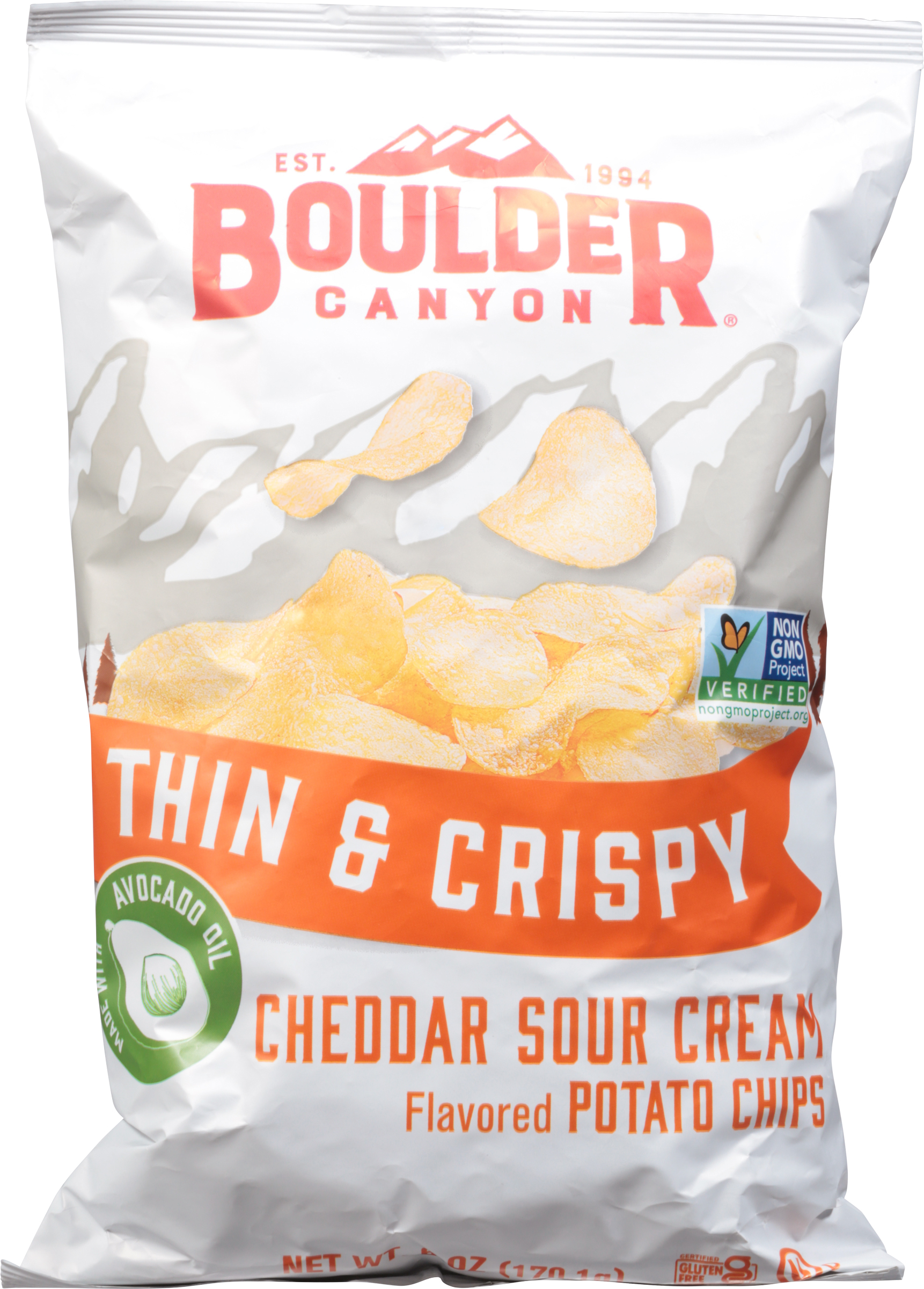 Potato Chips, Cheddar Sour Cream, Thin & Crispy