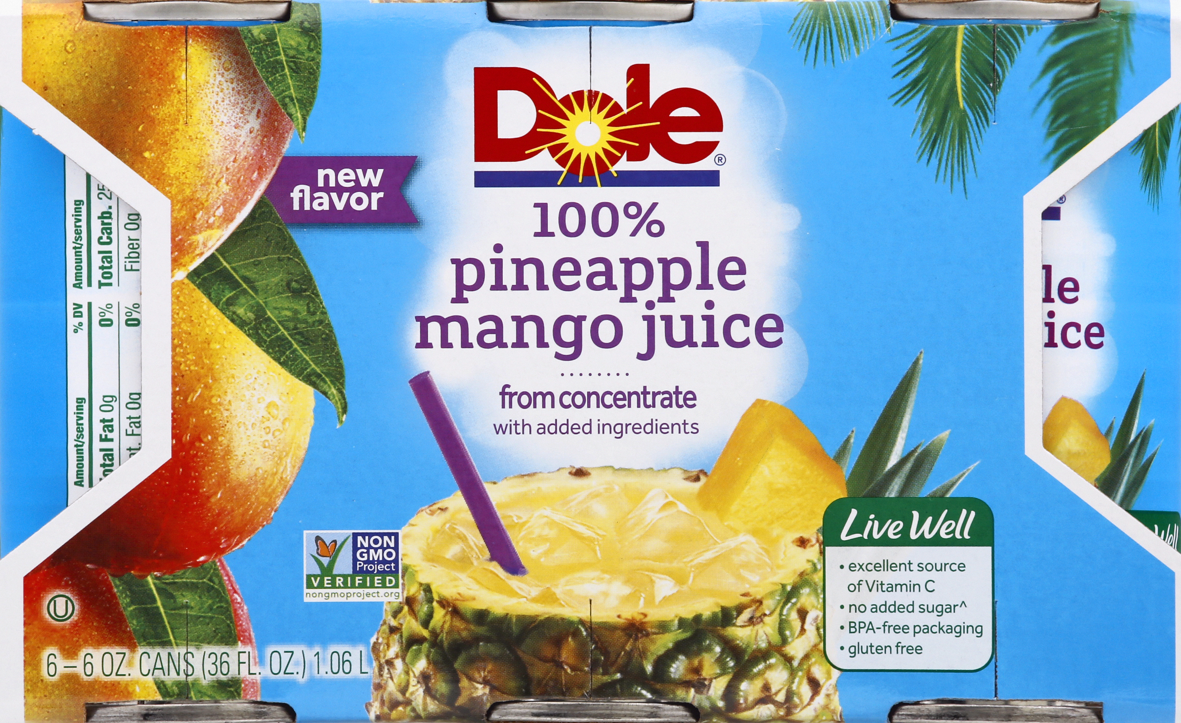 100% Juice, Pineapple Mango