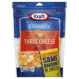 Kraft Cheese Crumbles 8 Oz image
