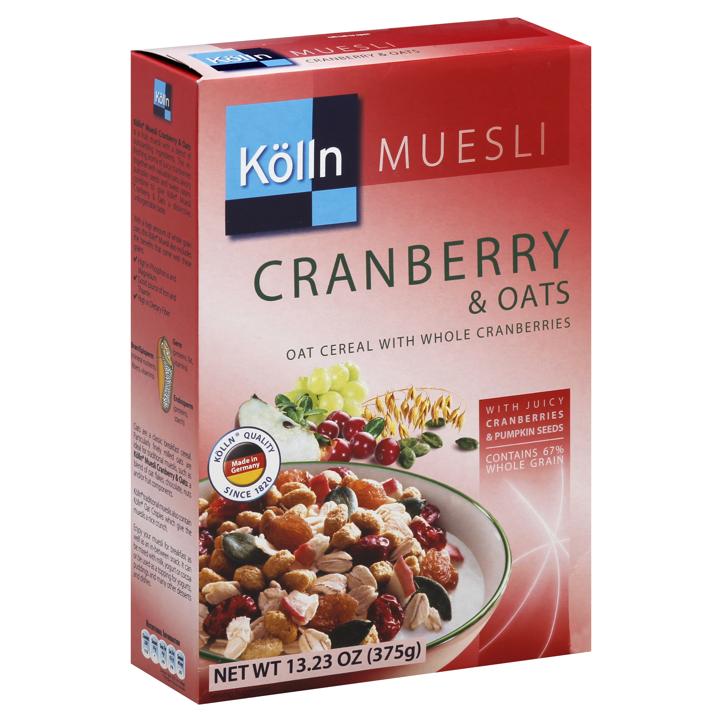 Kolln Oat Cereal 13.23 Oz