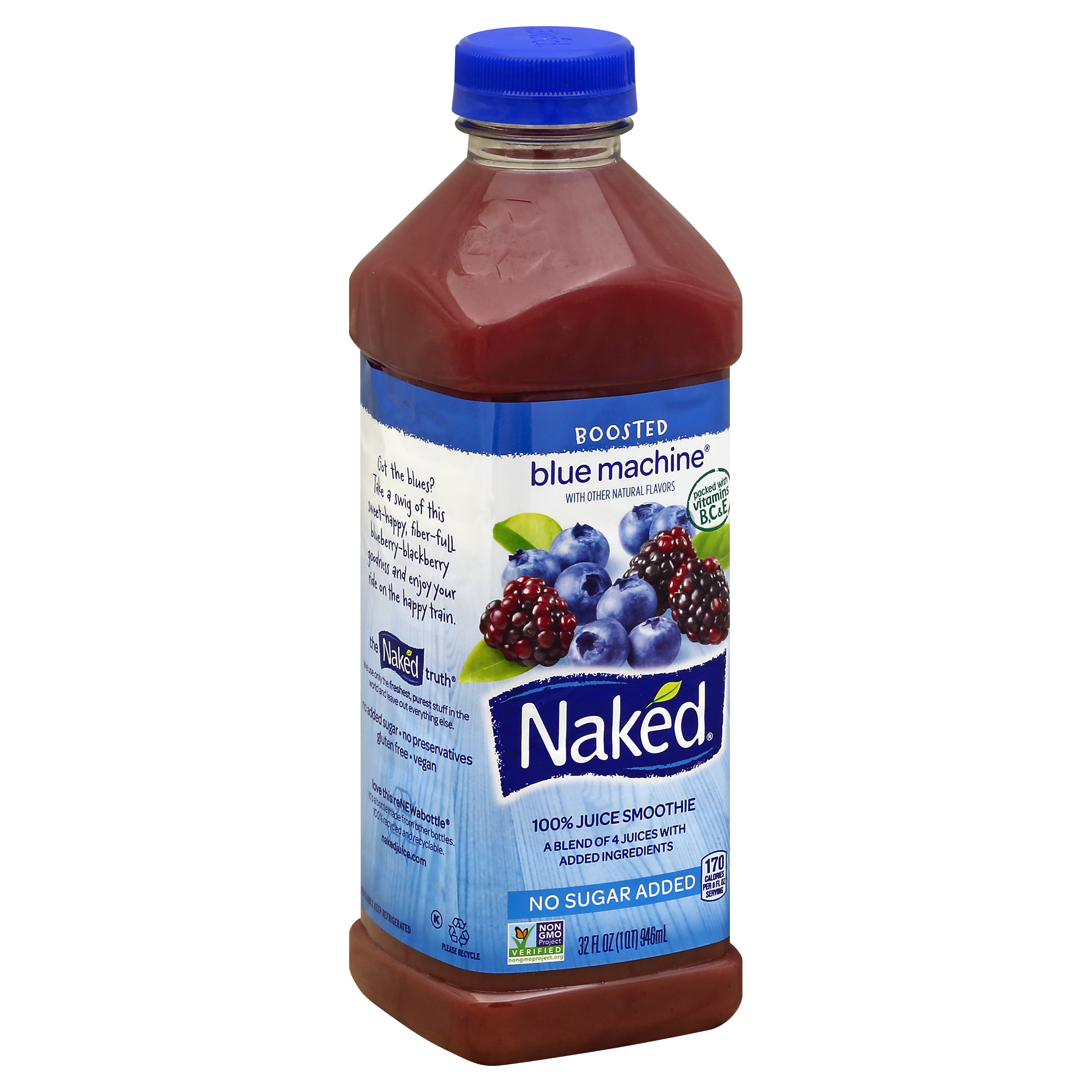 Naked 100% Juice Smoothie 32 Oz