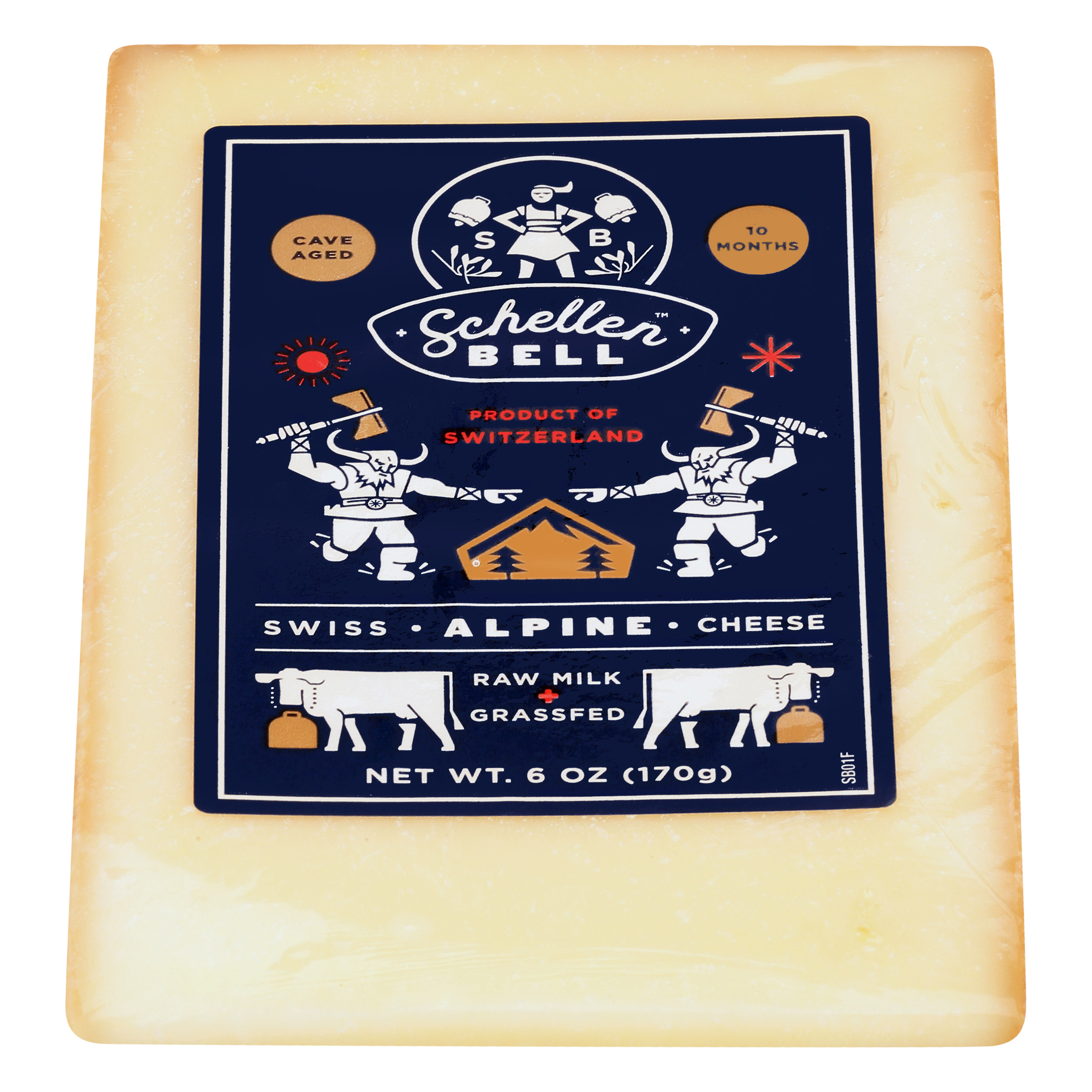 Schellen Bell Alpine Swiss Cheese 6 Oz